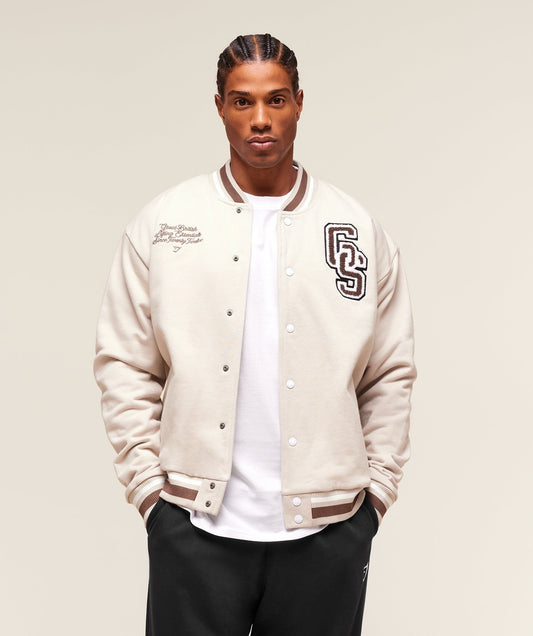 Gymshark Campus Jacket - Pebble Grey
