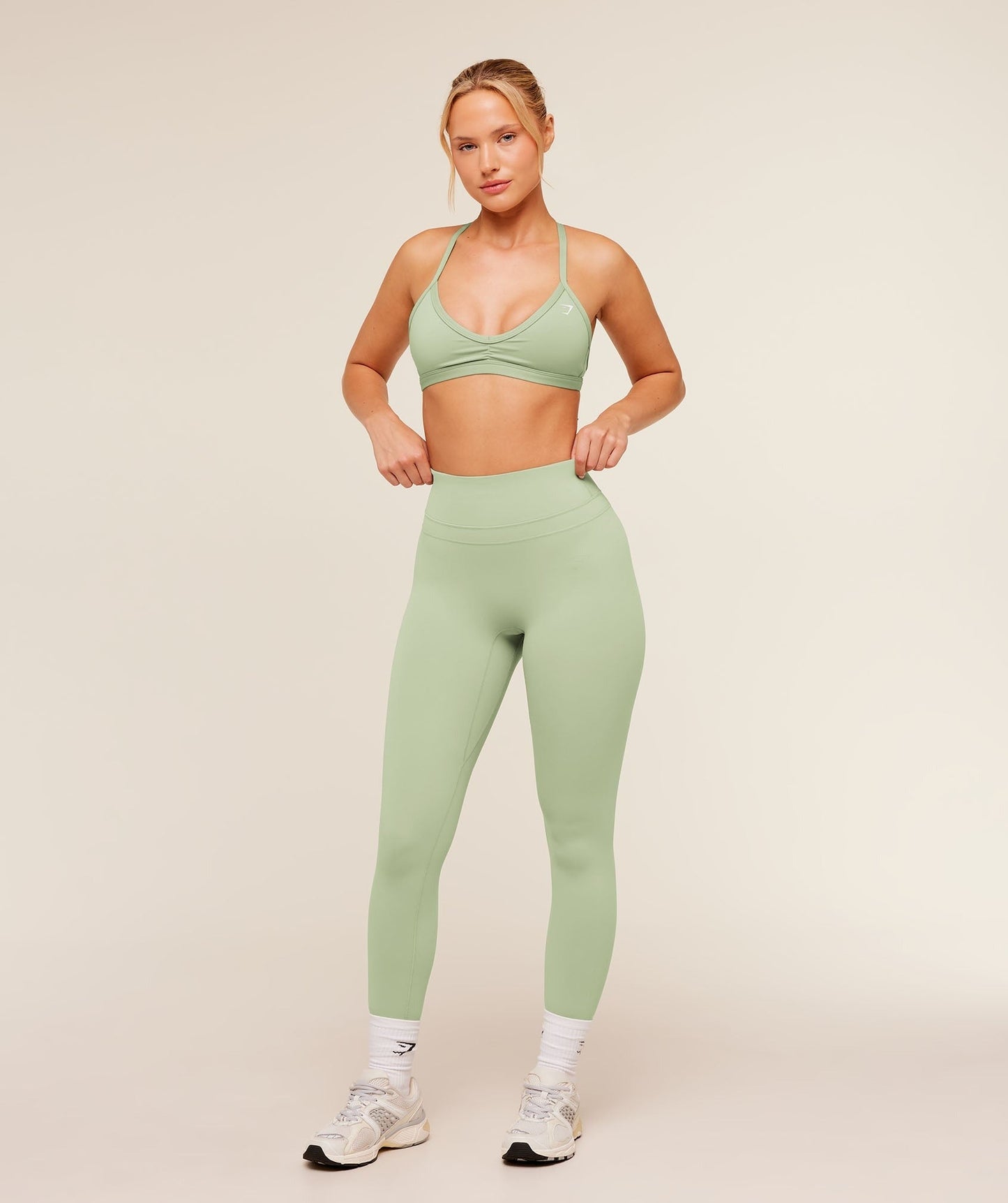 Gymshark Whitney Regular Legging - Haze Green