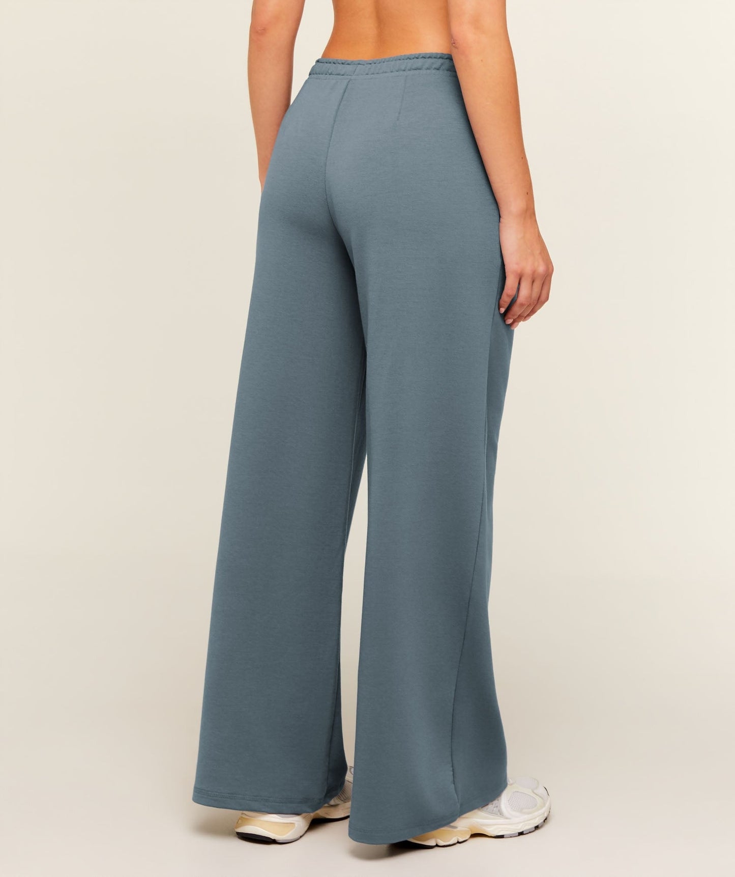 Gymshark Lightweight Wide Leg Pants Regular - Iron Blue