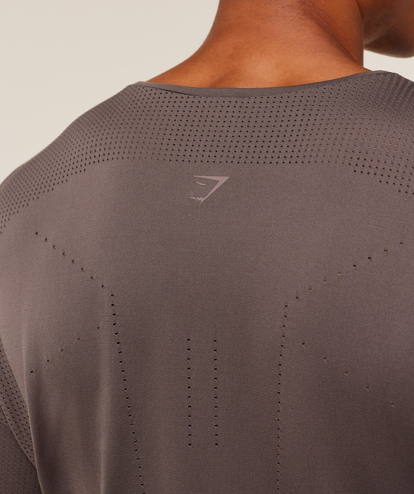 Gymshark Distance Seamless T-Shirt - Cool Brown / Cool Brown