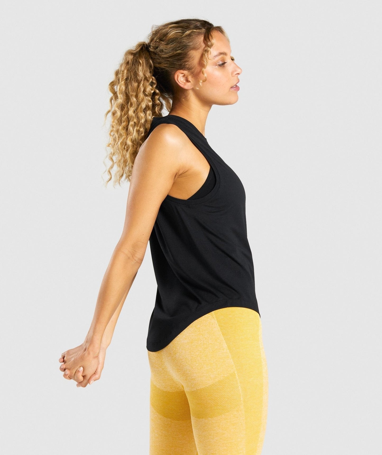 Gymshark Flex Tank - Black/Charcoal