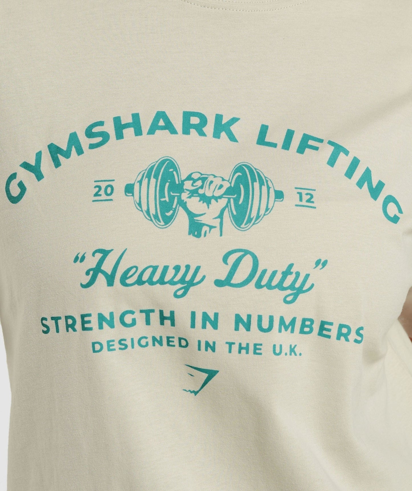 Gymshark Heavy Duty Oversized T-Shirt - Pebble Grey