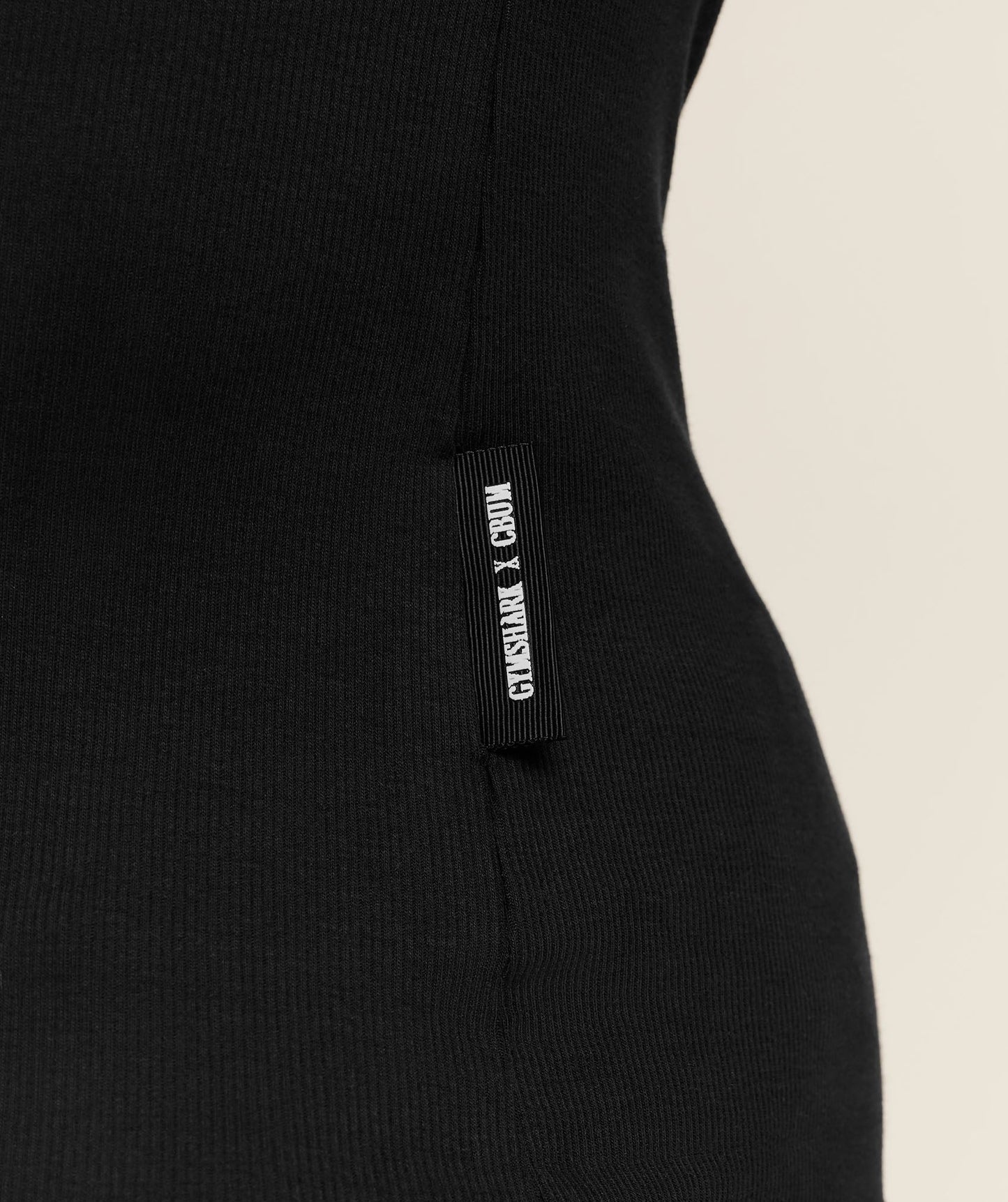 Gymshark x CBUM Ribbed Tank - Black