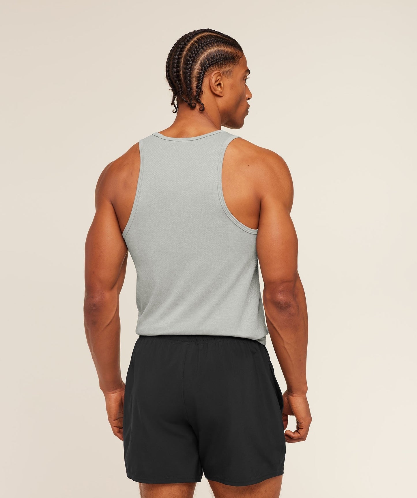 Gymshark Vital Tank - Light Grey/Smokey Grey