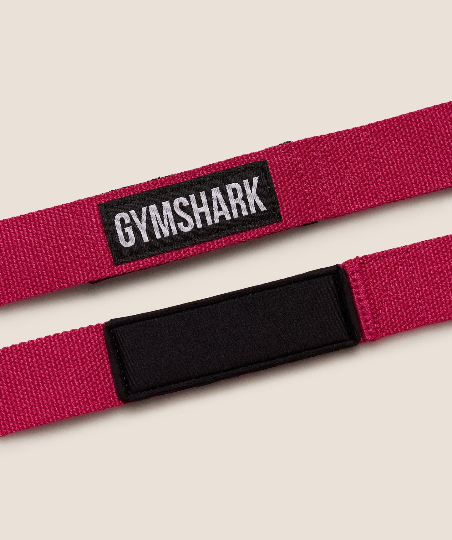 Gymshark Silicone Lifting Straps - Build Pink