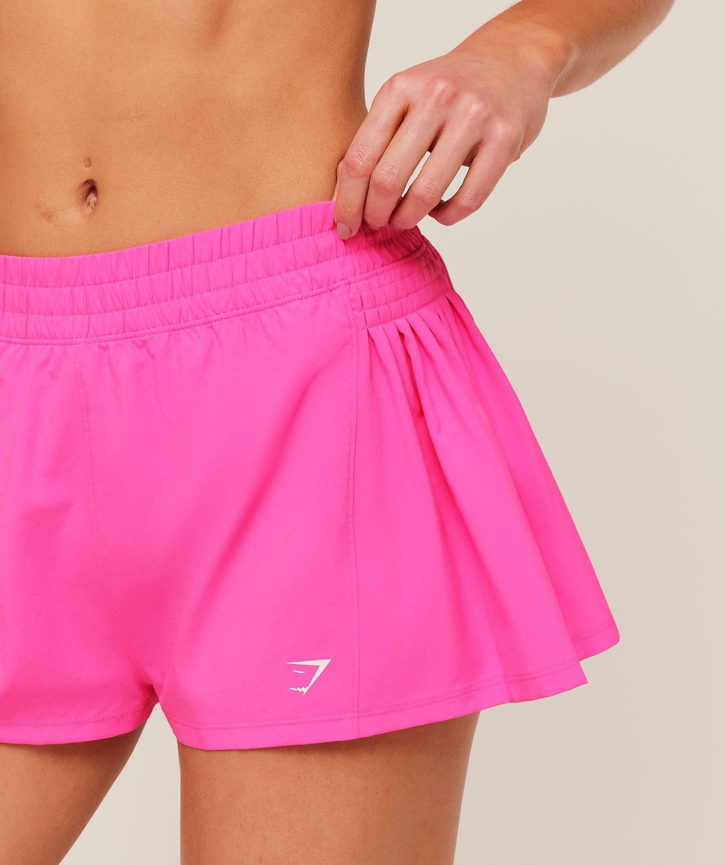 Gymshark Flutter Woven Shorts - GS Electric Pink