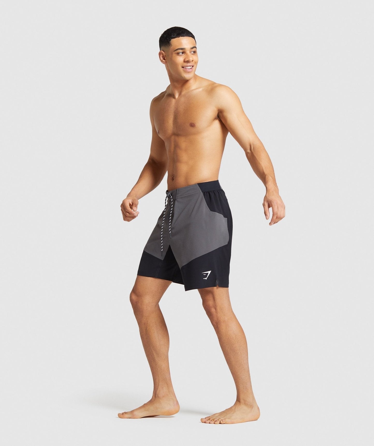 Gymshark Swim Board Shorts - Charcoal/Black