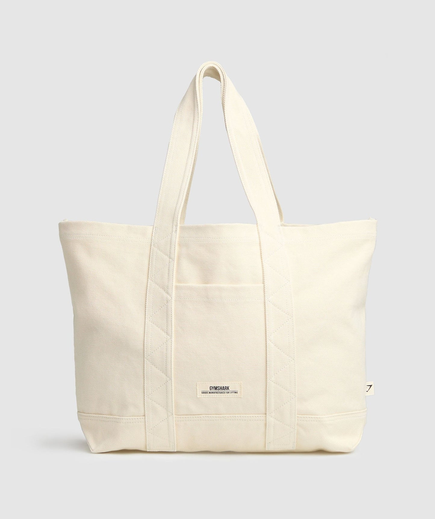 Gymshark Tactical Canvas Tote Bag - Ecru White