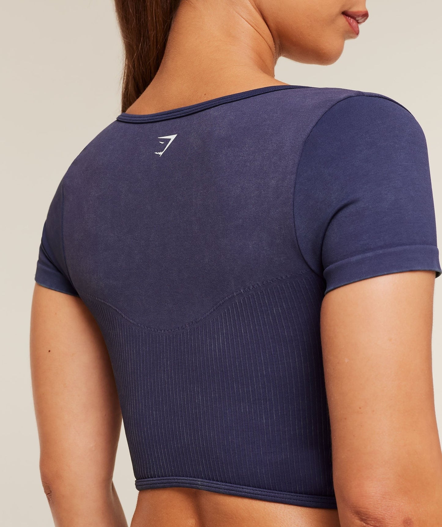 Gymshark x Bratz Crop Top - Indigo Purple/Wash