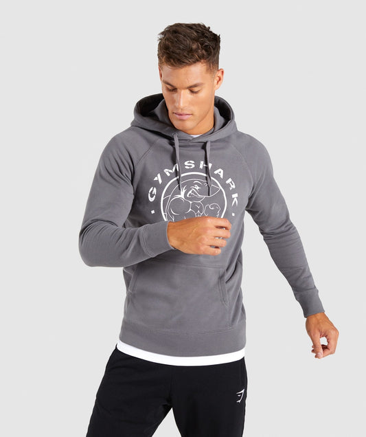 Gymshark Legacy Hoodie - Smokey Grey