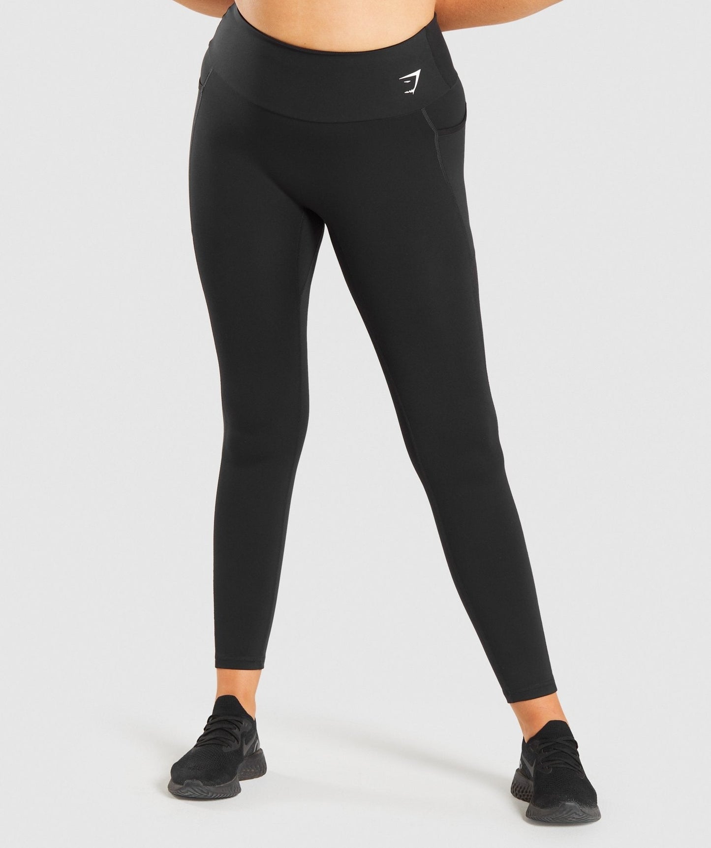 Gymshark Training Mesh Pocket Leggings - Black