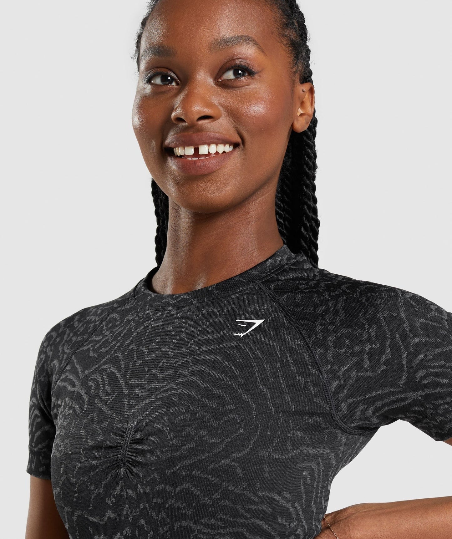 Gymshark Adapt Animal Seamless T-Shirt - Black