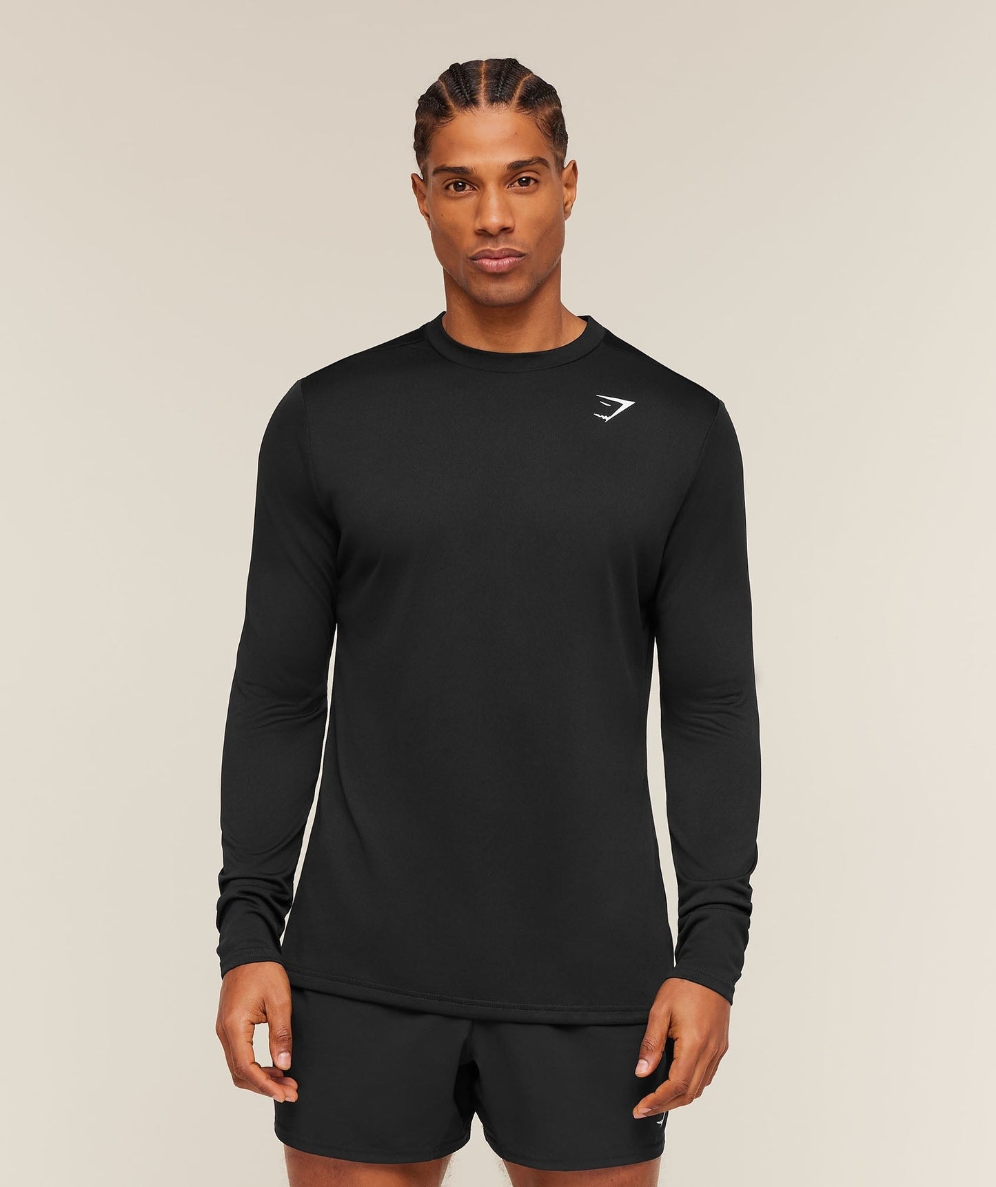 Gymshark Arrival Long Sleeve T-Shirt - Black
