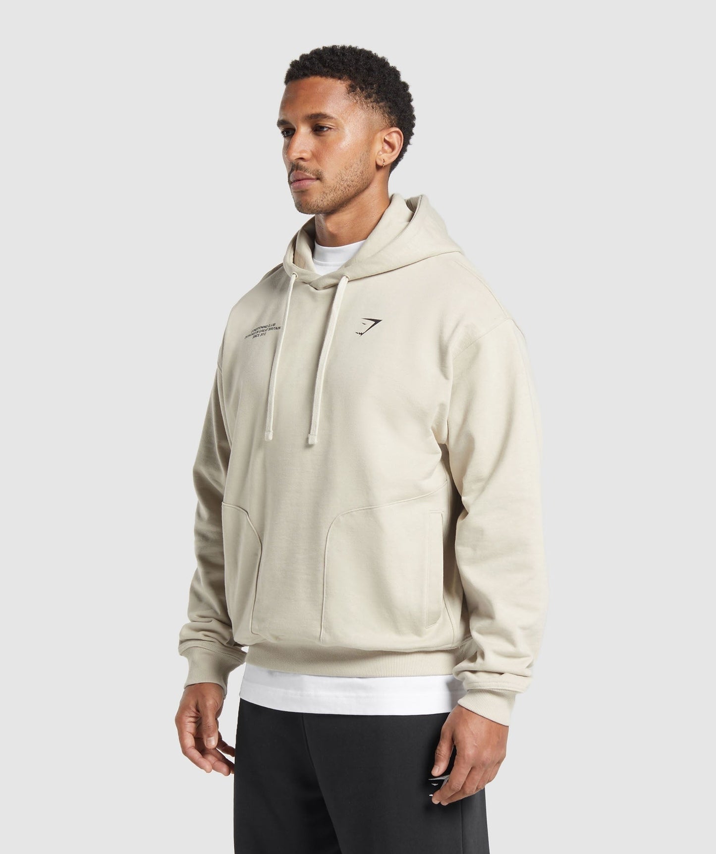 Gymshark Conditioning Club Hoodie - Pebble Grey