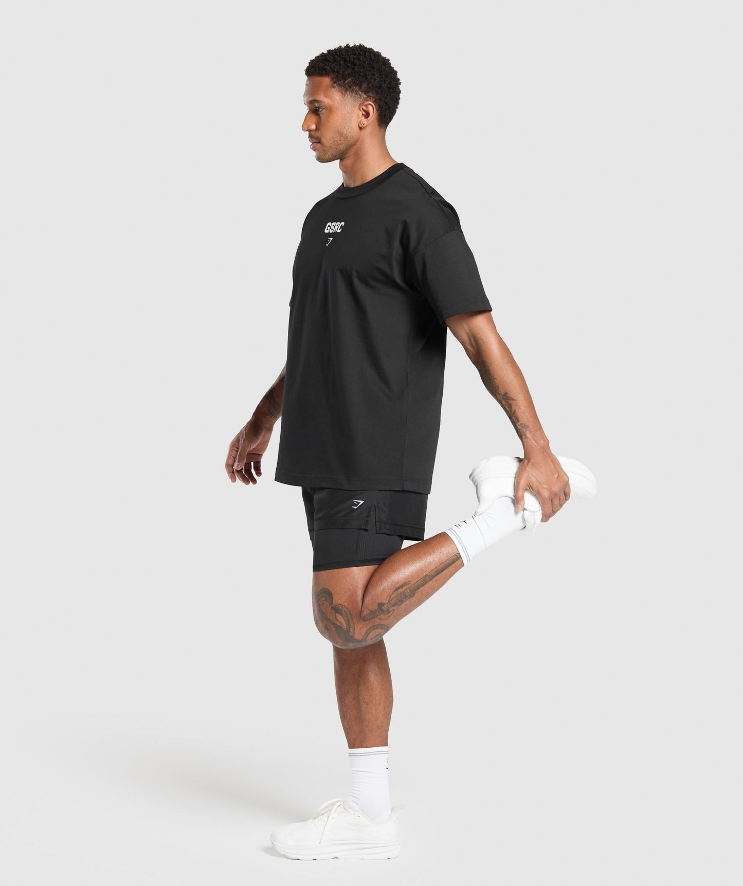 Gymshark GSRC T-Shirt - Black