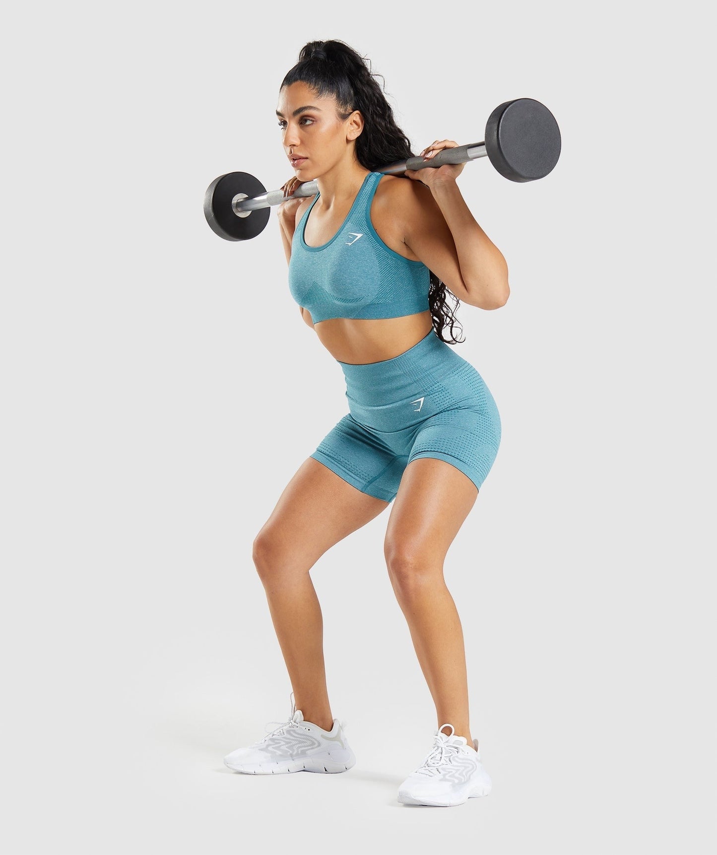 Gymshark Vital Sports Bra - Tahoe Teal Marl