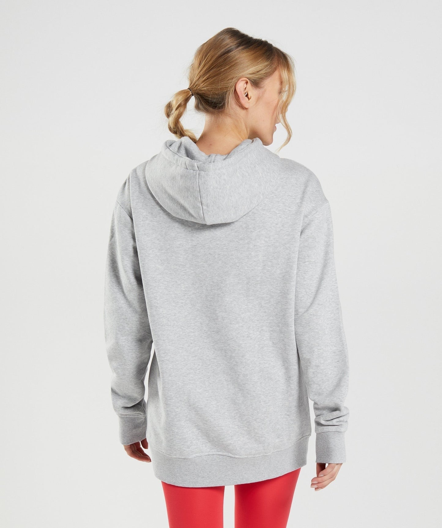 Gymshark Training Oversized Hoodie - Light Grey Marl