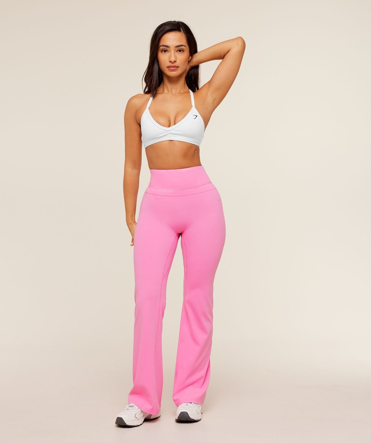 Gymshark Whitney Short Flared Legging - Focus Pink