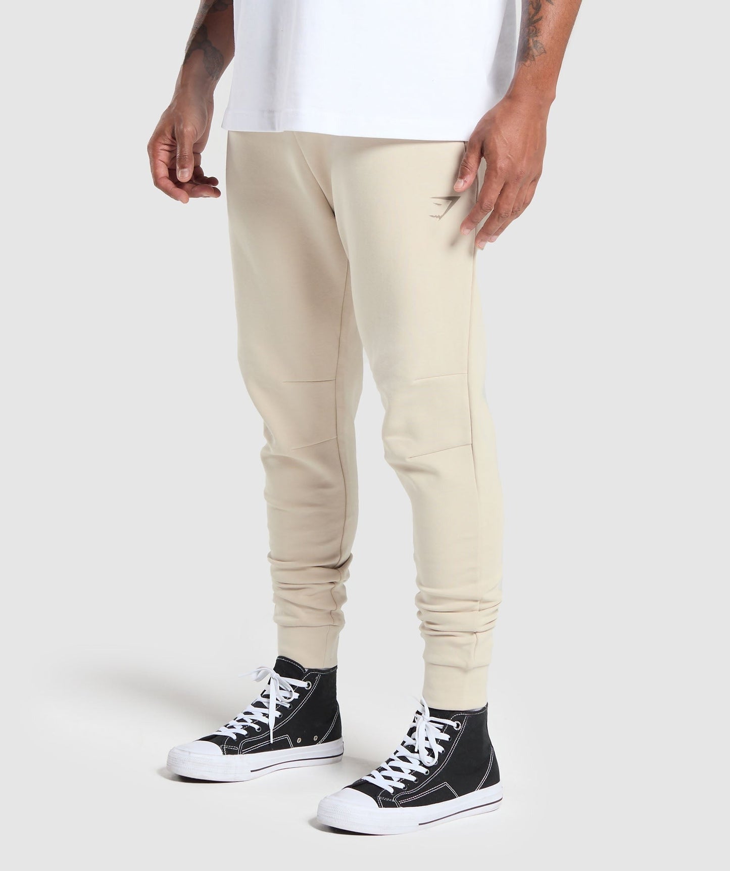 Gymshark Rest Day Knit Joggers - Pebble Grey