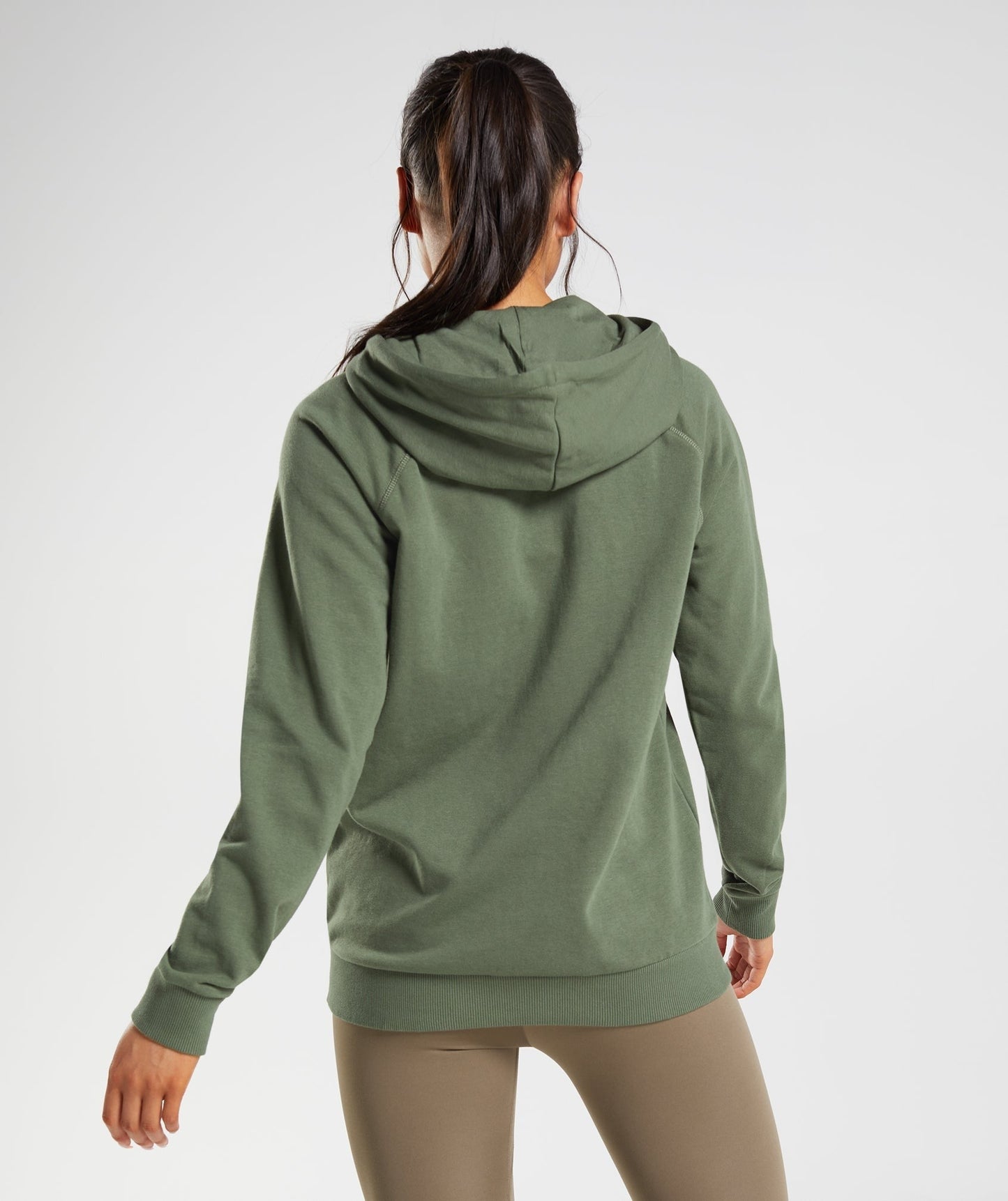 Gymshark Training Zip Hoodie - Core Olive