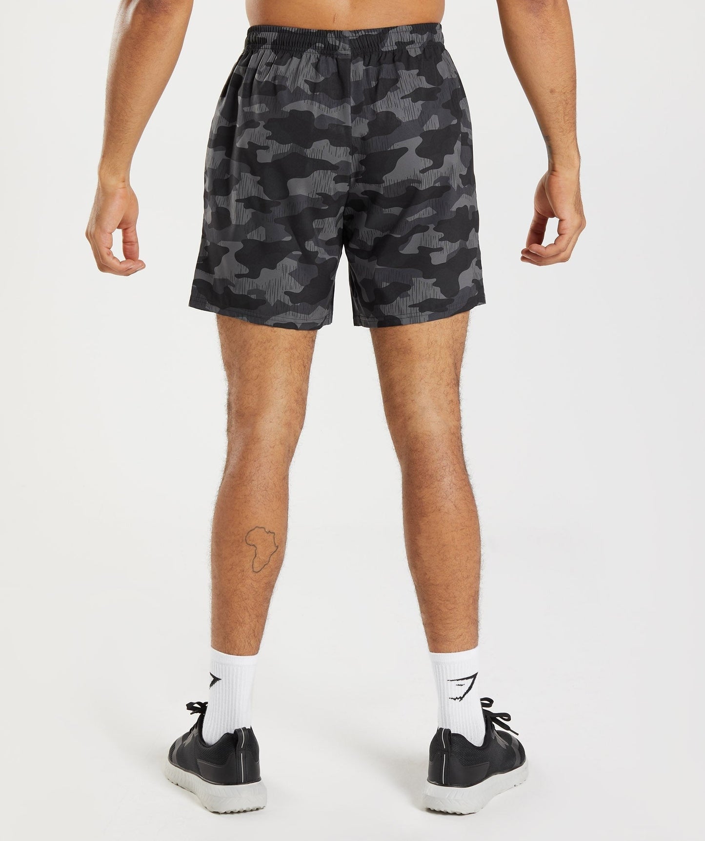 Gymshark Arrival 7" Short- Graphite Grey Print