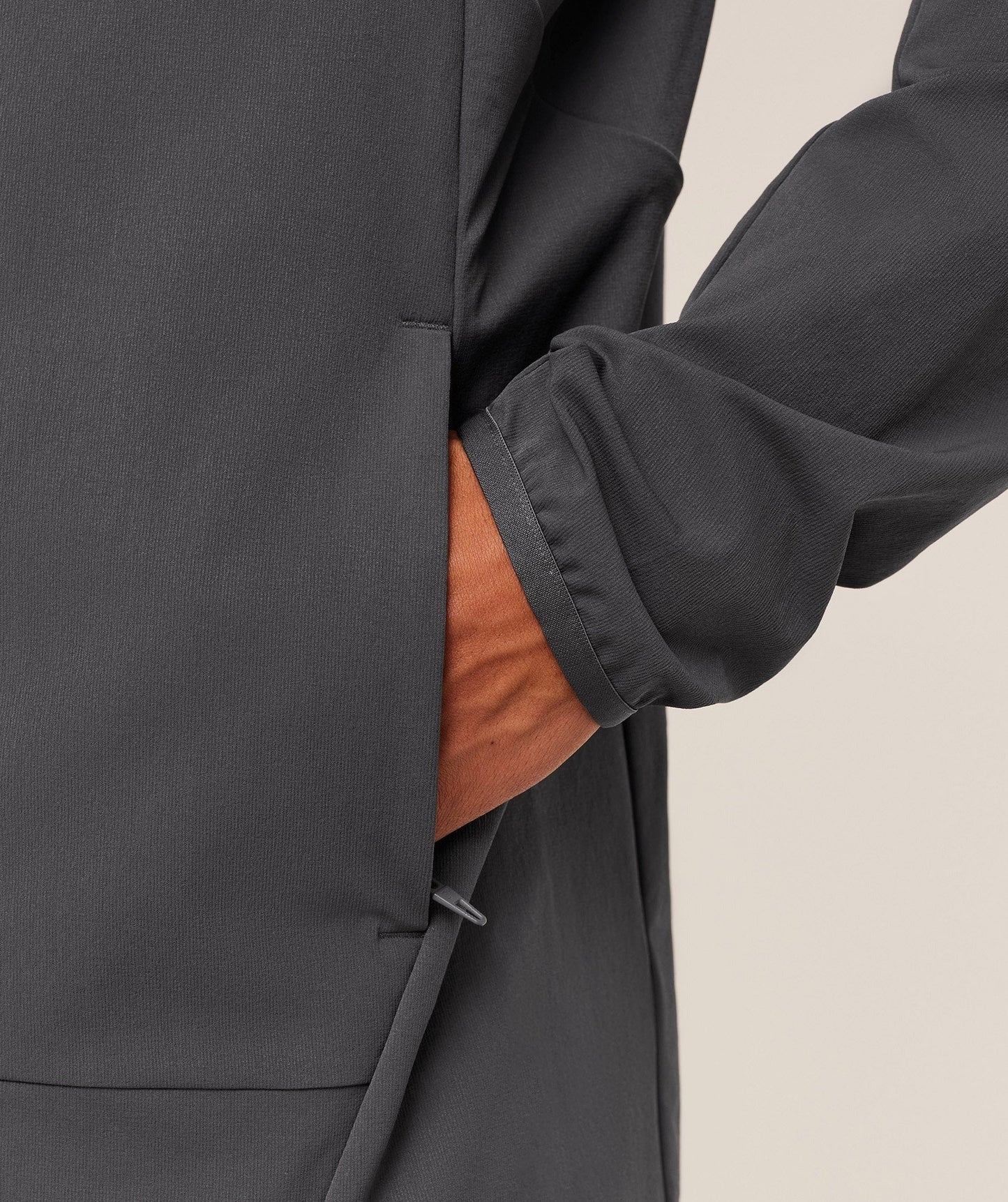Gymshark Weekend Zip Through Shell Jacket - Grey