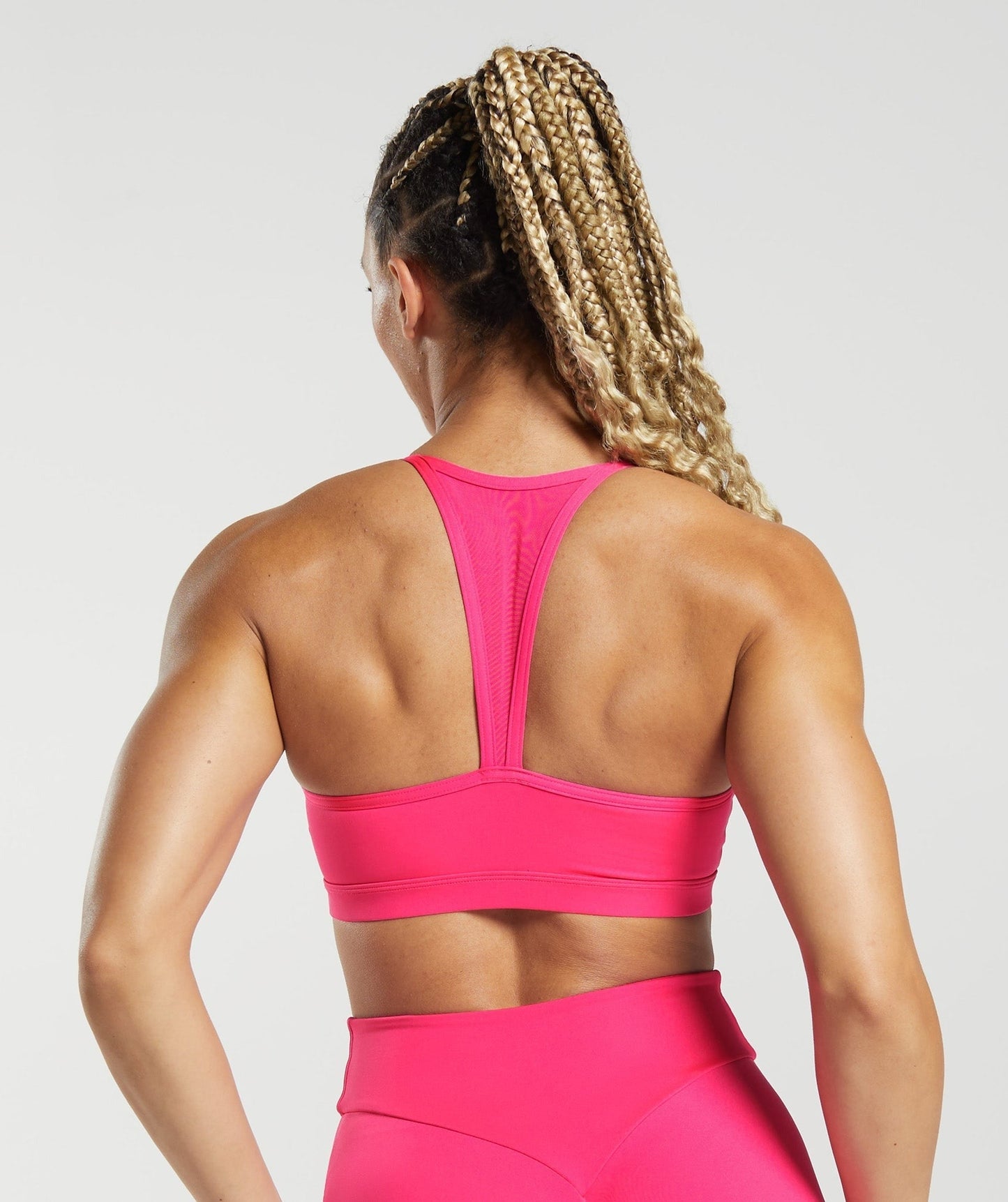 Gymshark GS Power Sports Bra - Bright Fuchsia