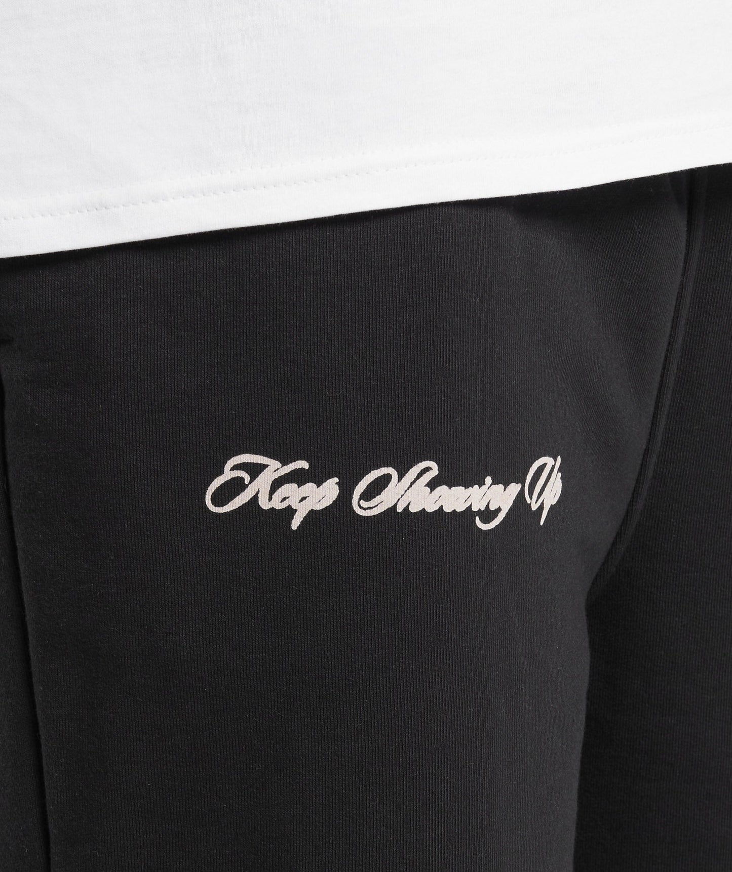 Gymshark EST 2012 Straight Leg Joggers - Black