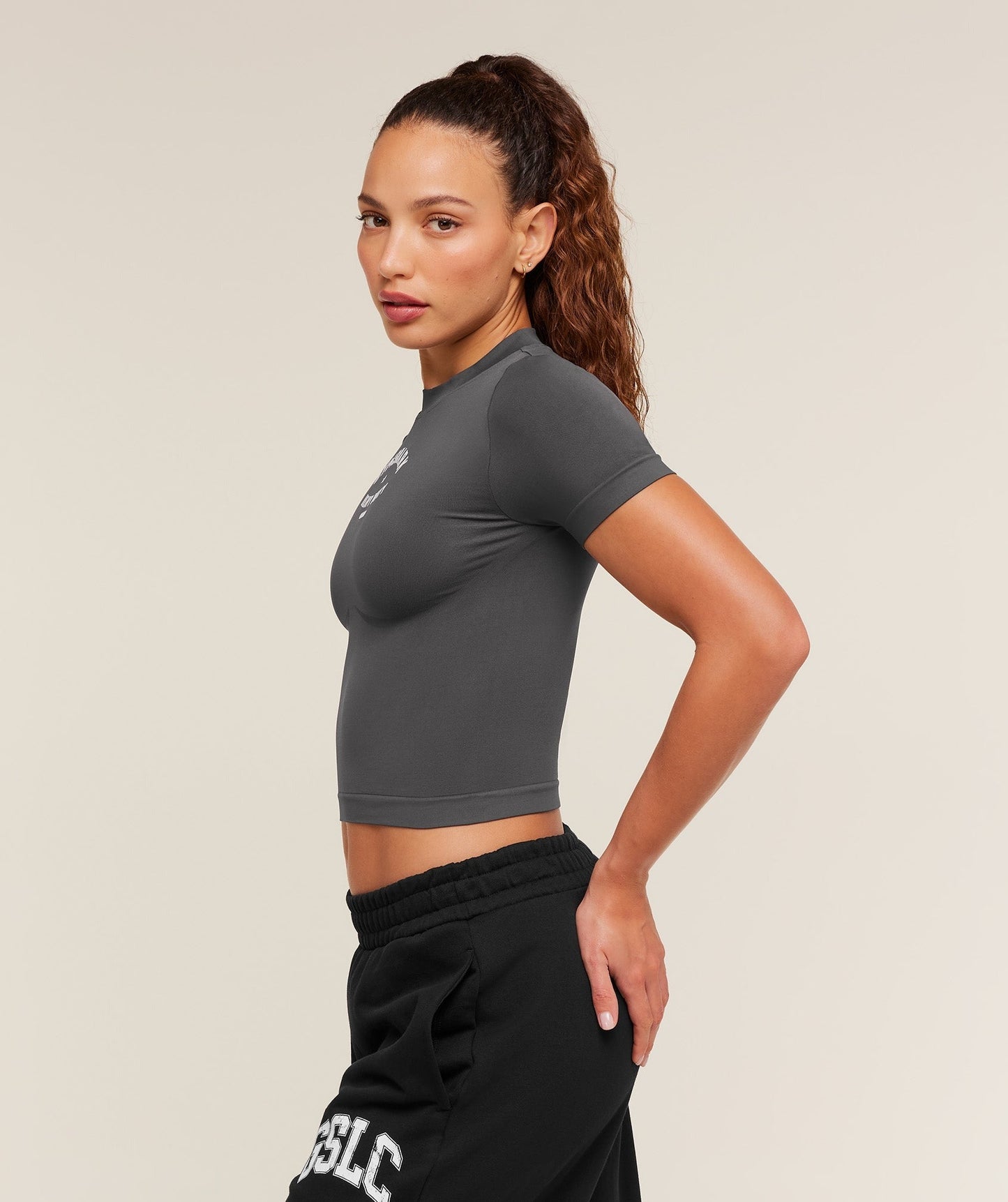 Gymshark Heavy Duty Seamless T-Shirt - Grey