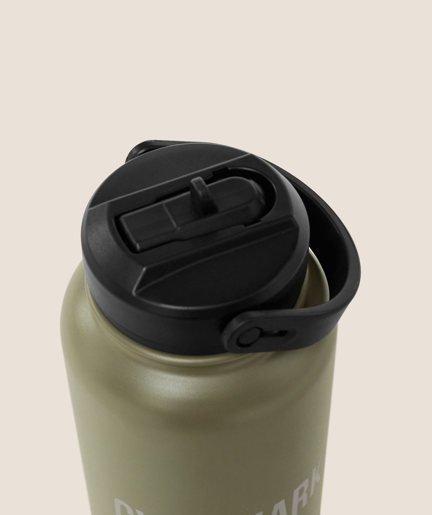 Gymshark Metal Insulated Straw Bottle 1L - GS Grounded Green