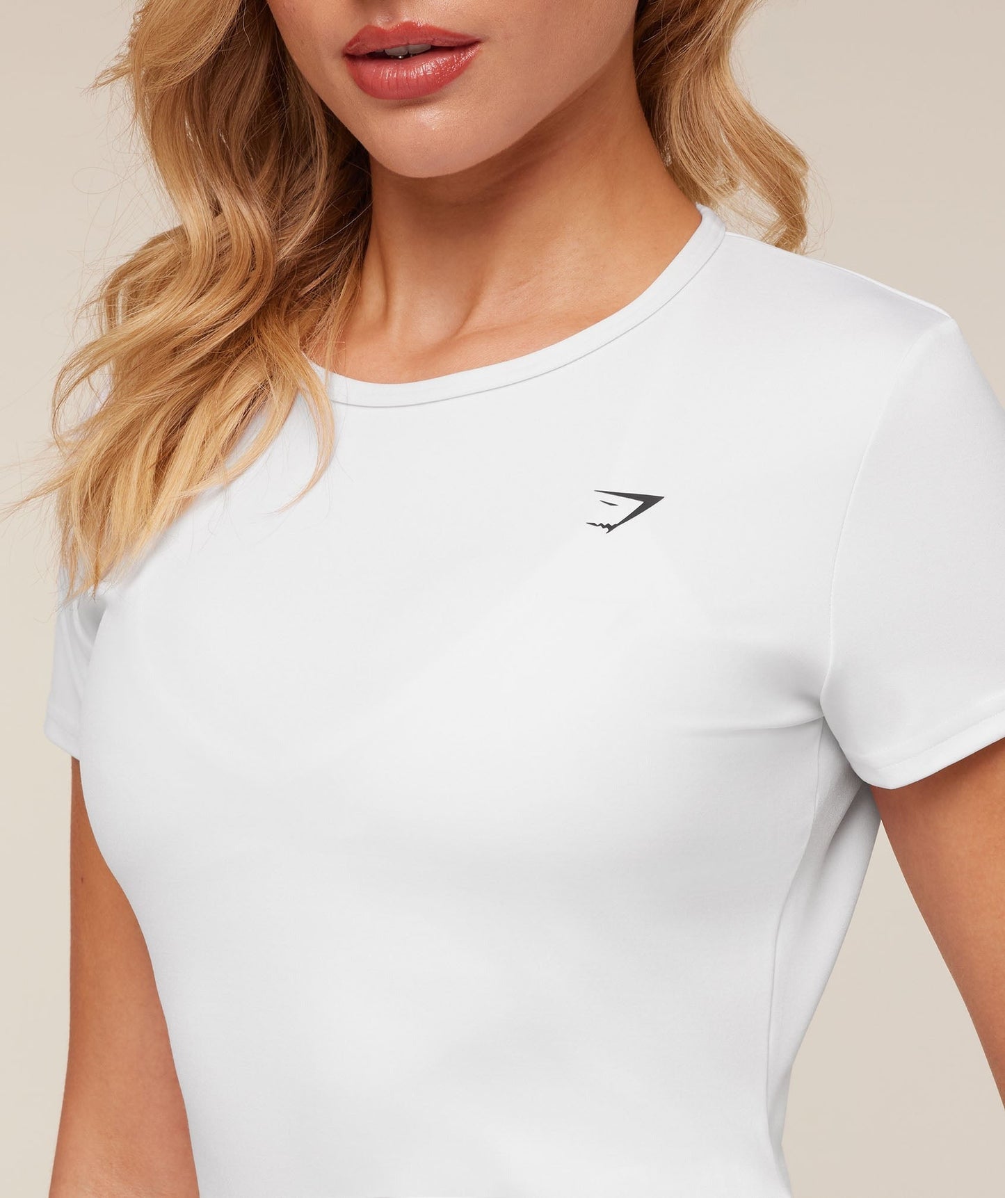 Gymshark Training Baby Tee - White