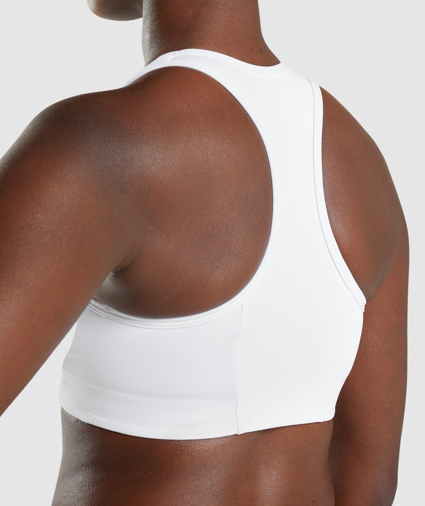 Gymshark Legacy Graphic Sports Bra - White