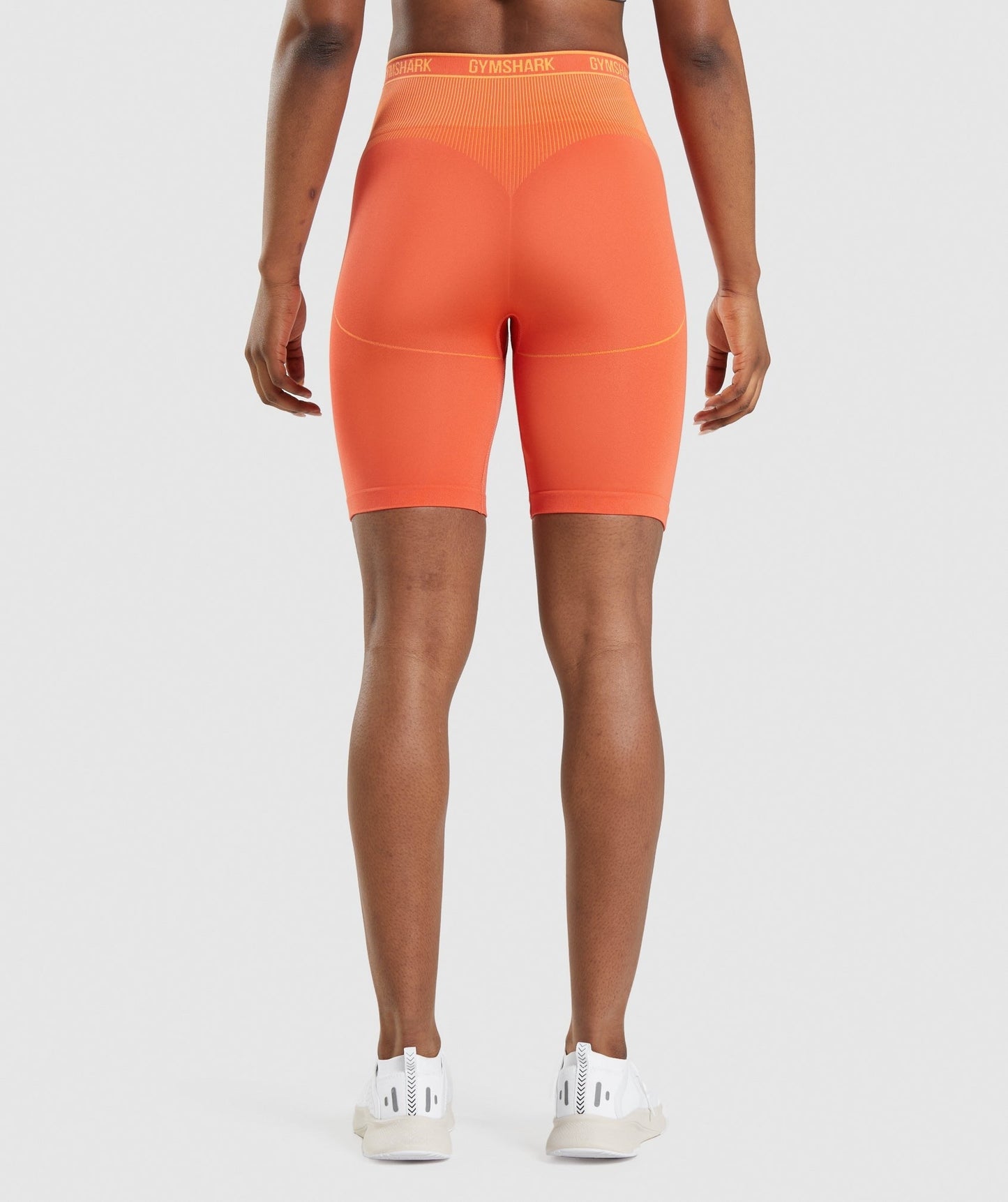 Gymshark Apex Seamless High Rise Shorts - Papaya Orange/Apricot Orange
