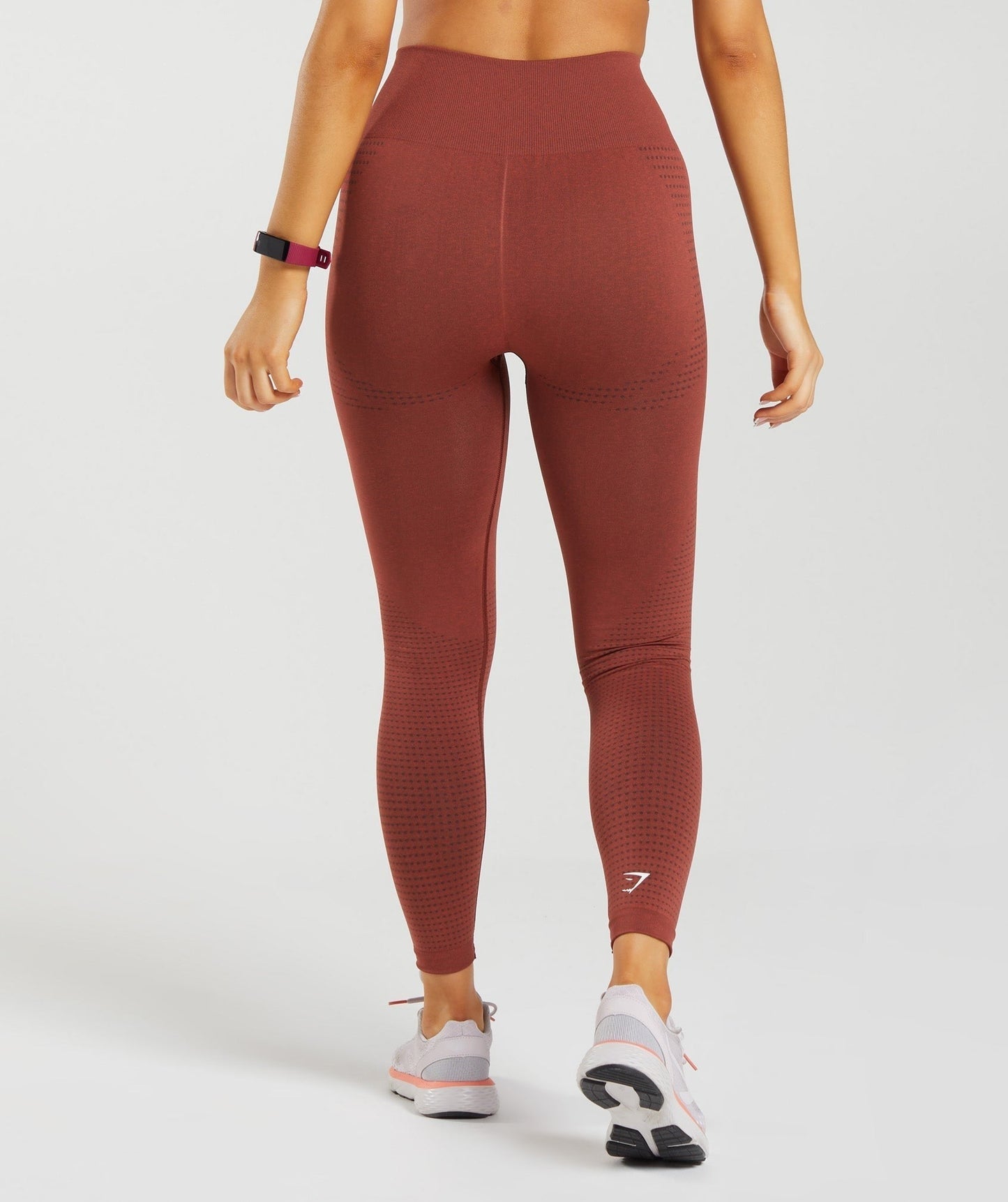 Gymshark Vital Seamless 2.0 Leggings - Brick Red Marl