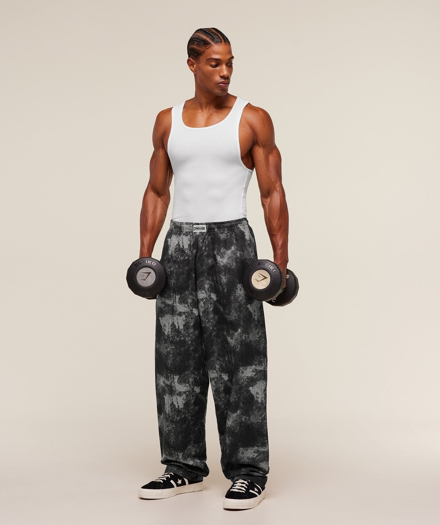 Gymshark Straight Leg Pumper Pants - Smokey Grey