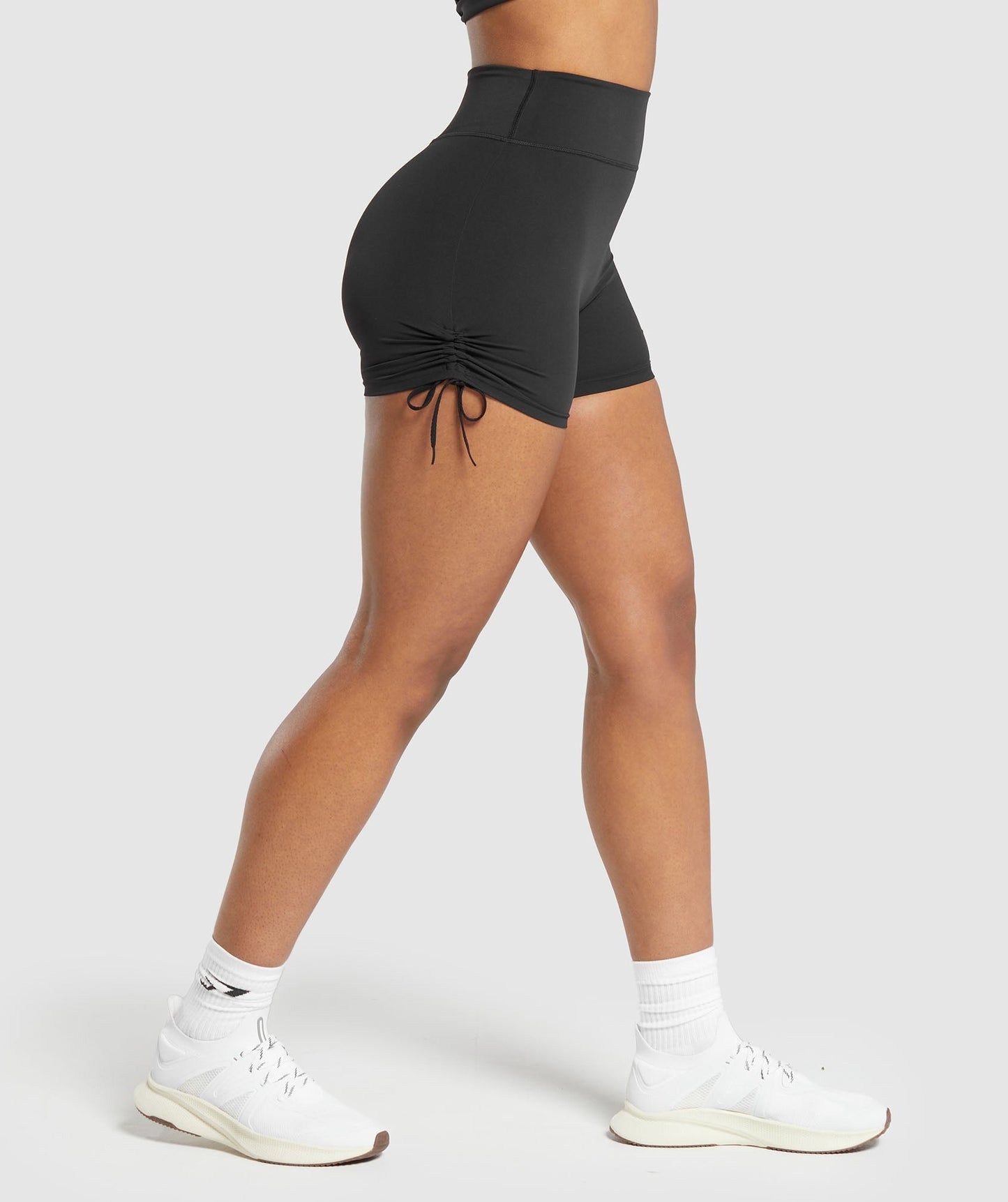 Gymshark Ruche Shorts - Black