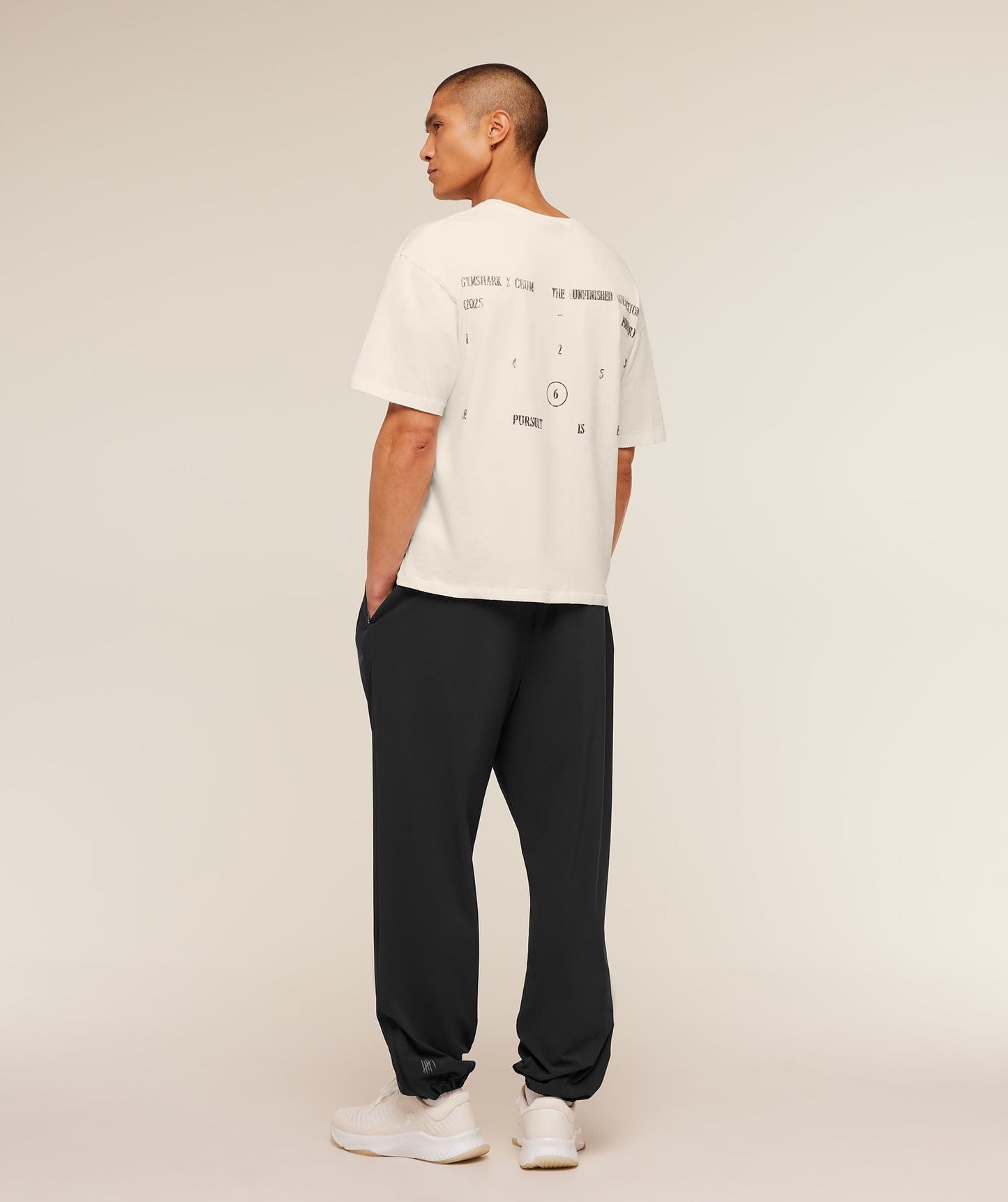 Gymshark x CBUM T-Shirt - Soft White