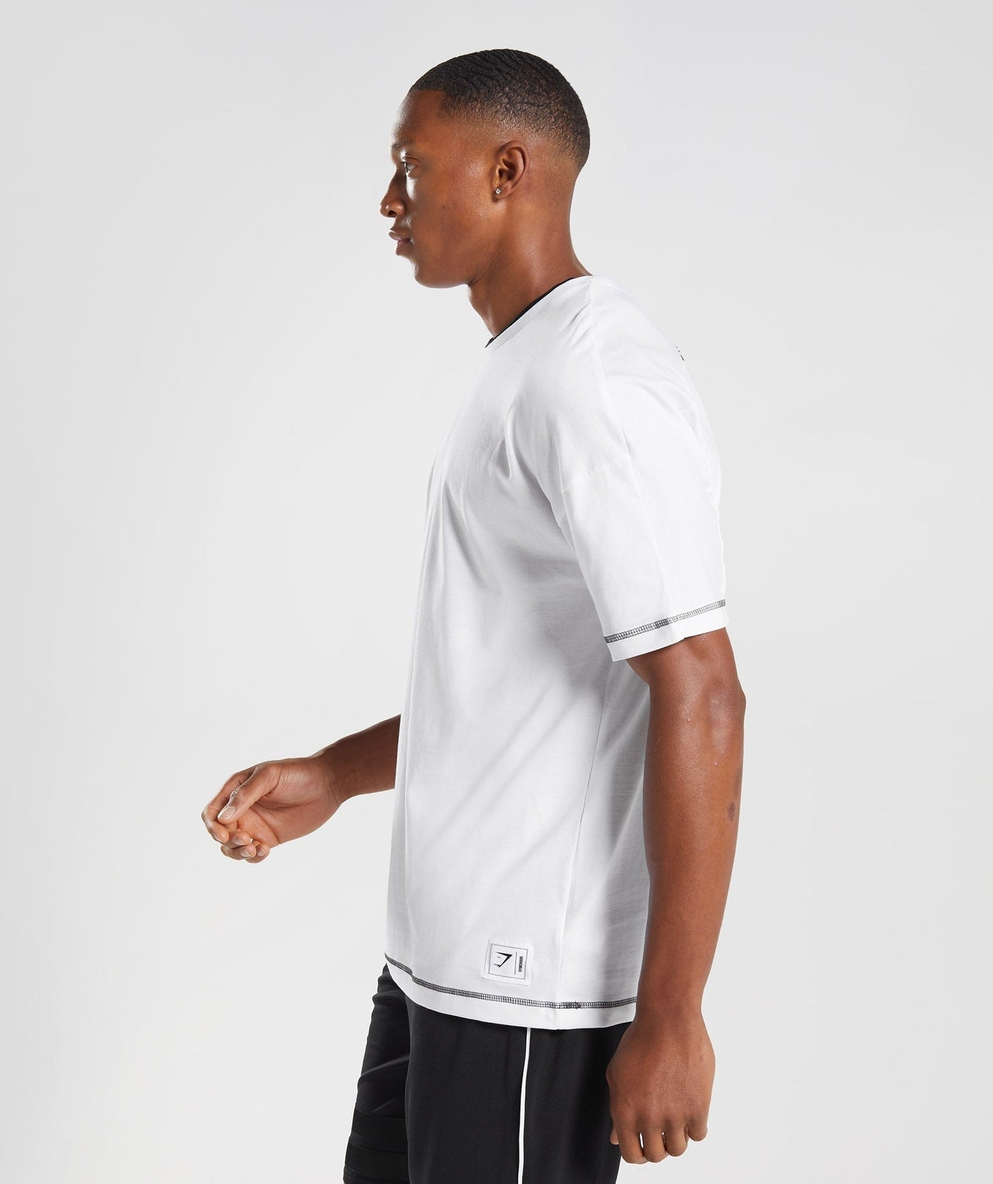 Gymshark Recess T-Shirt - White/Black