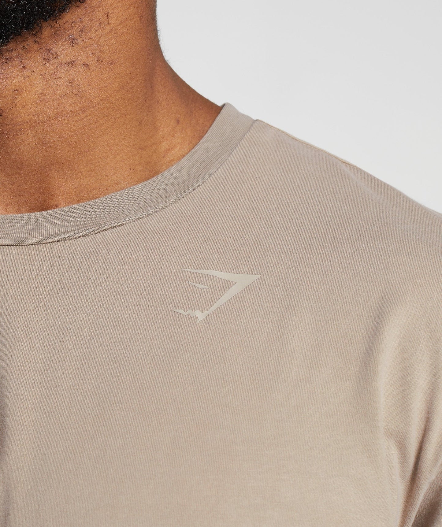 Gymshark Power Washed T-Shirt - Cement Brown