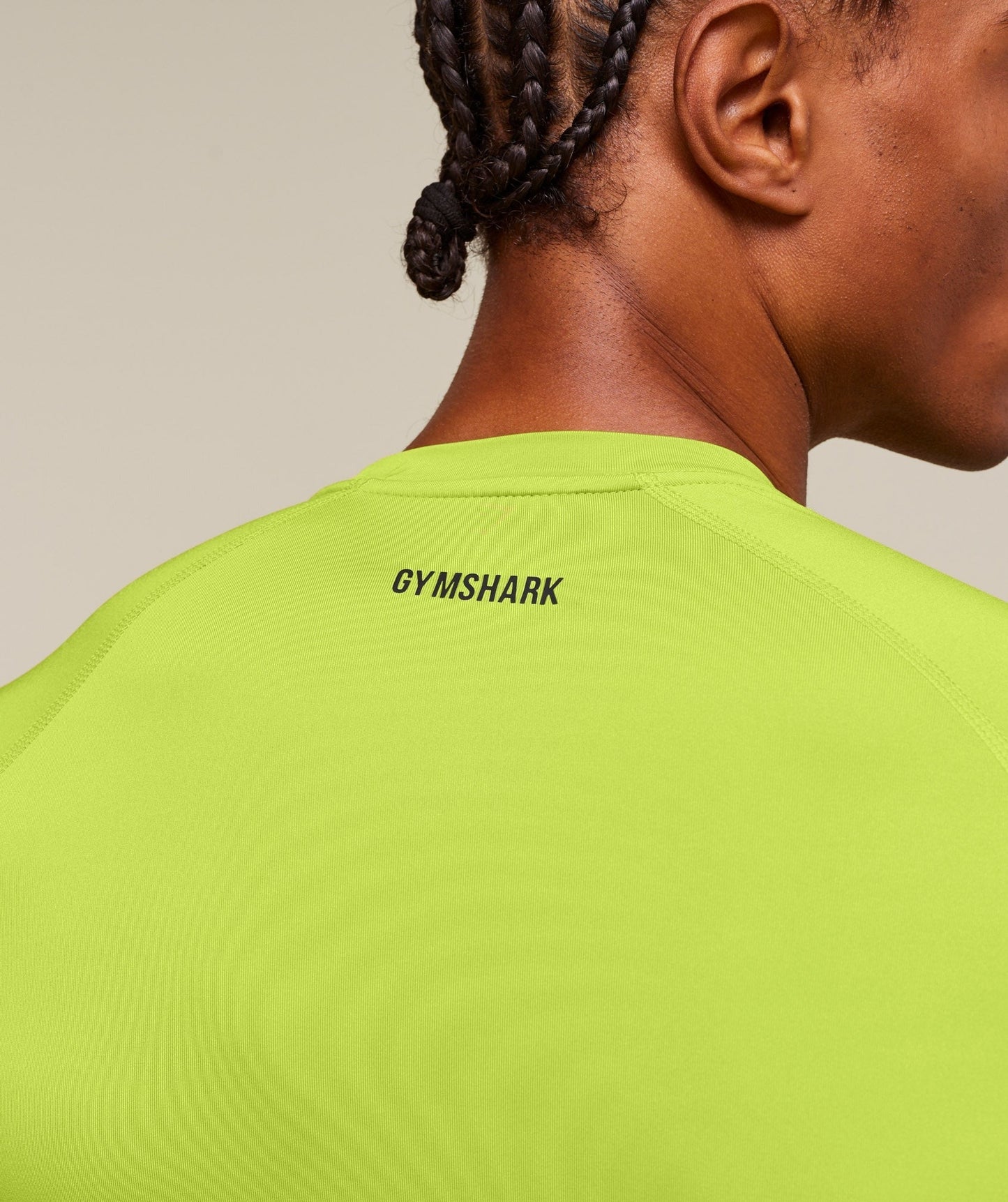 Gymshark Element Baselayer T-Shirt - Zest Green/Black