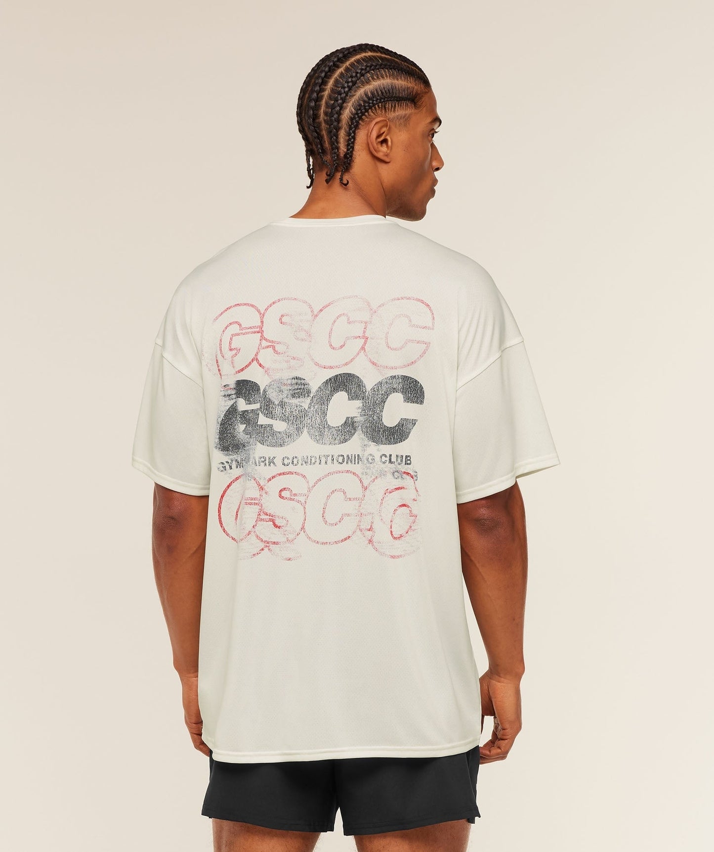 Gymshark GSCC Graphic T-Shirt - Soft White