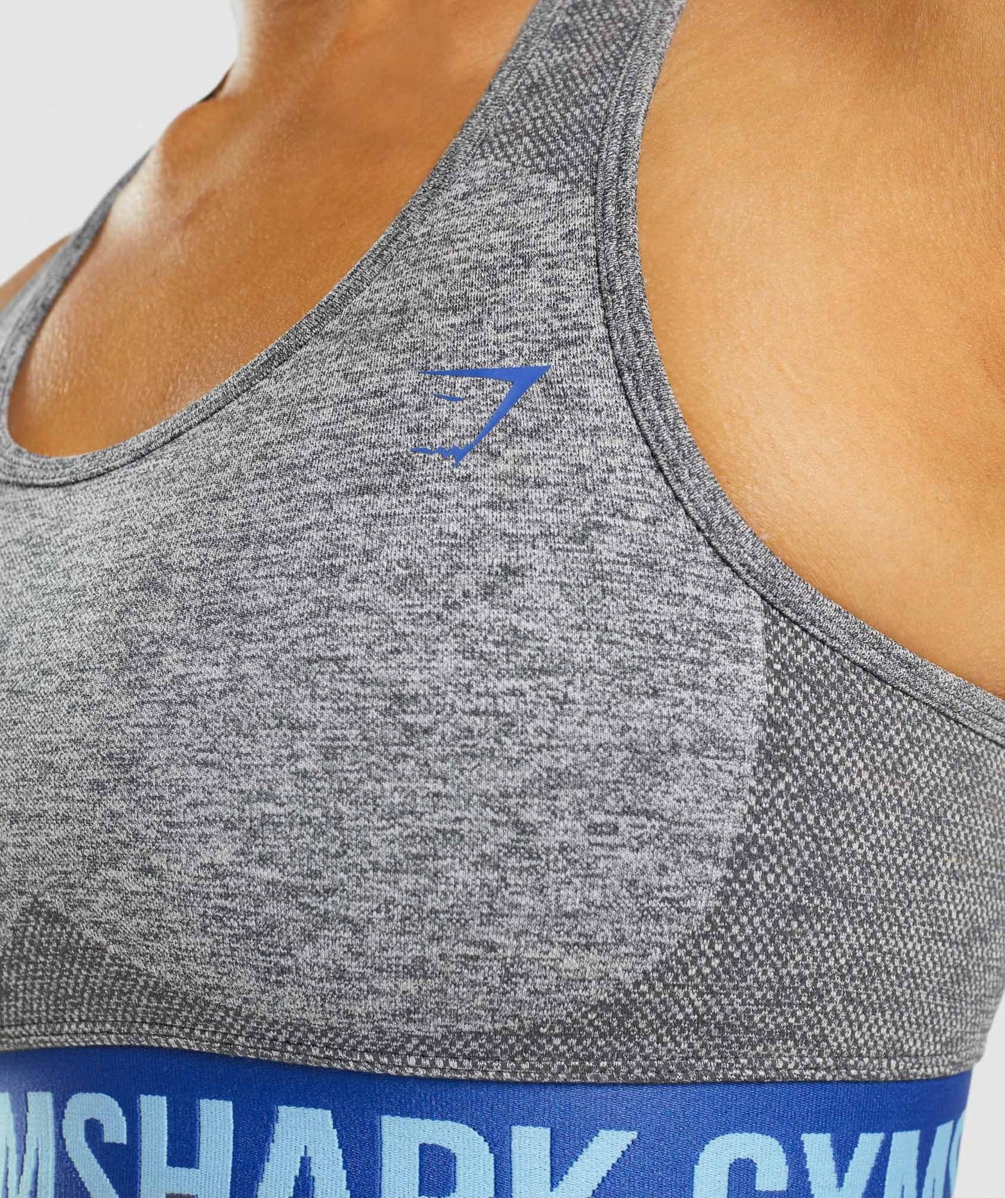 Gymshark Flex Sports Bra - Charcoal Grey Marl