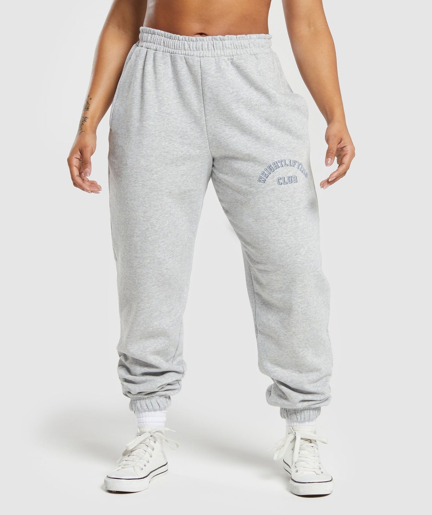 Gymshark Weightlifting Club Joggers - Light Grey Core Marl