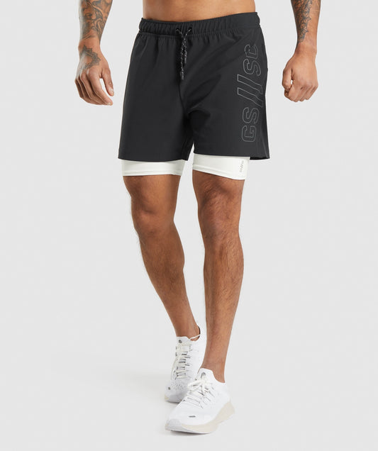 Gymshark //Steve Cook Ranger Shorts - Black