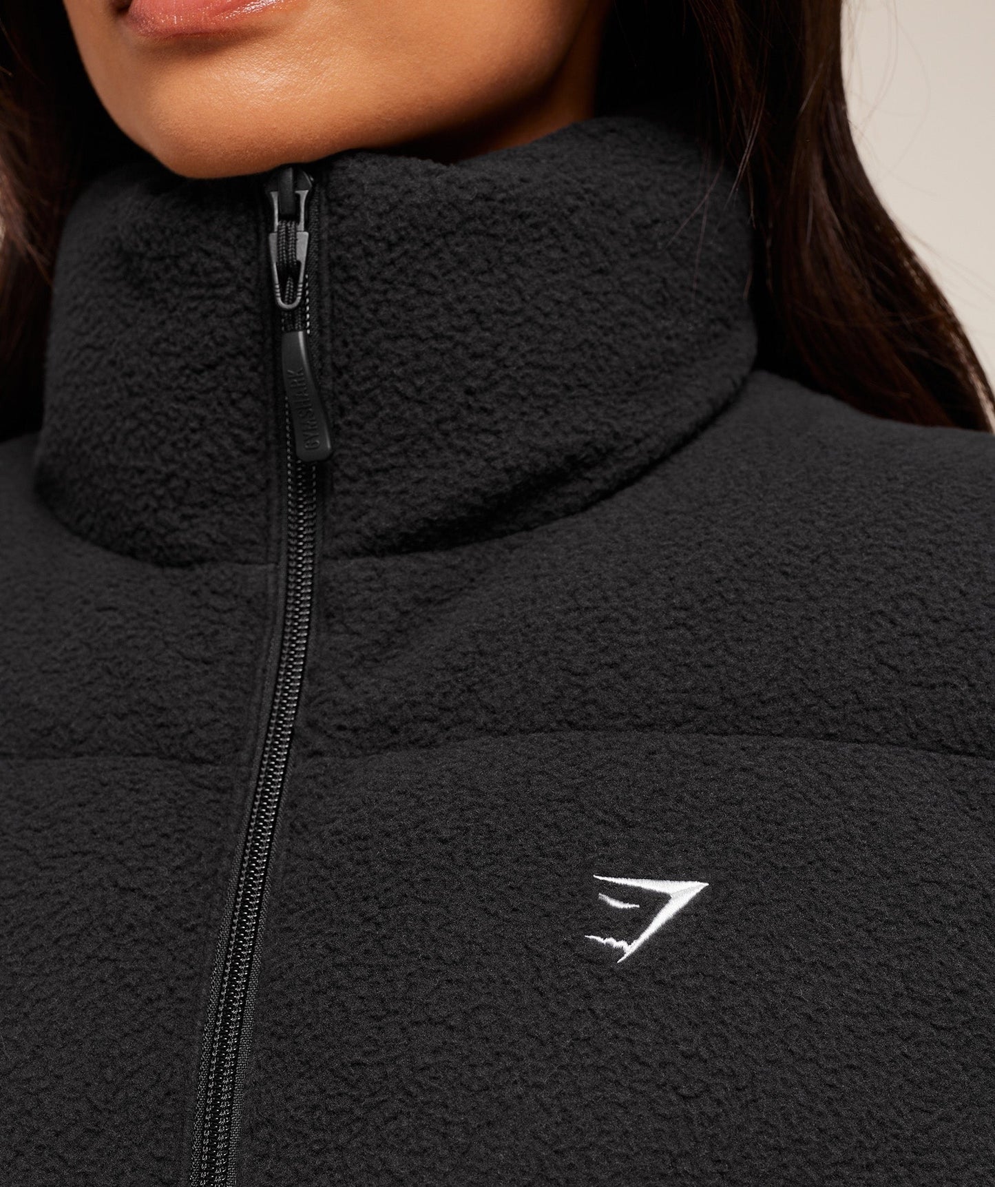Gymshark Borg Puffer Vest - Black