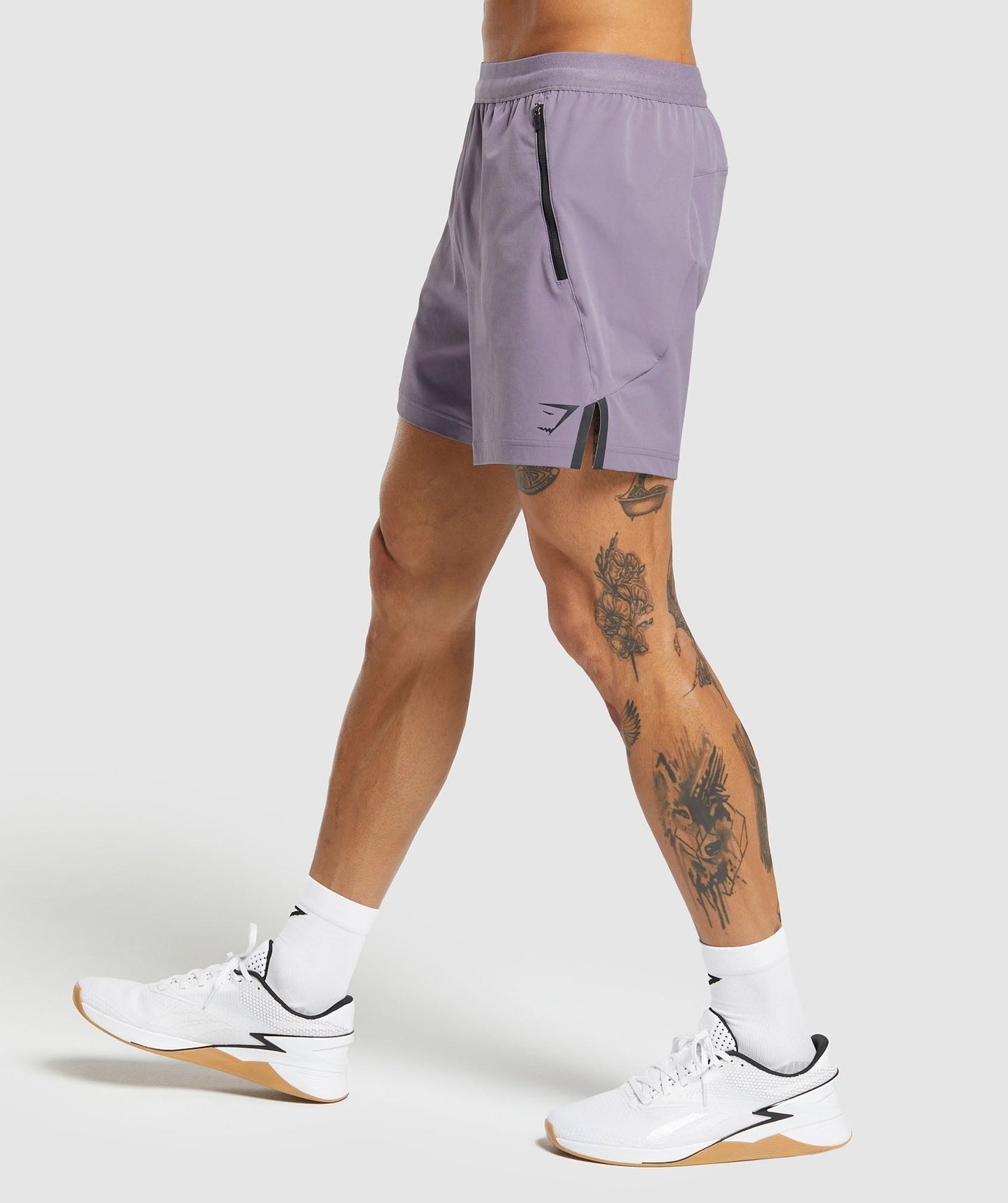 Gymshark Apex 5" Hybrid Short - Fog Purple