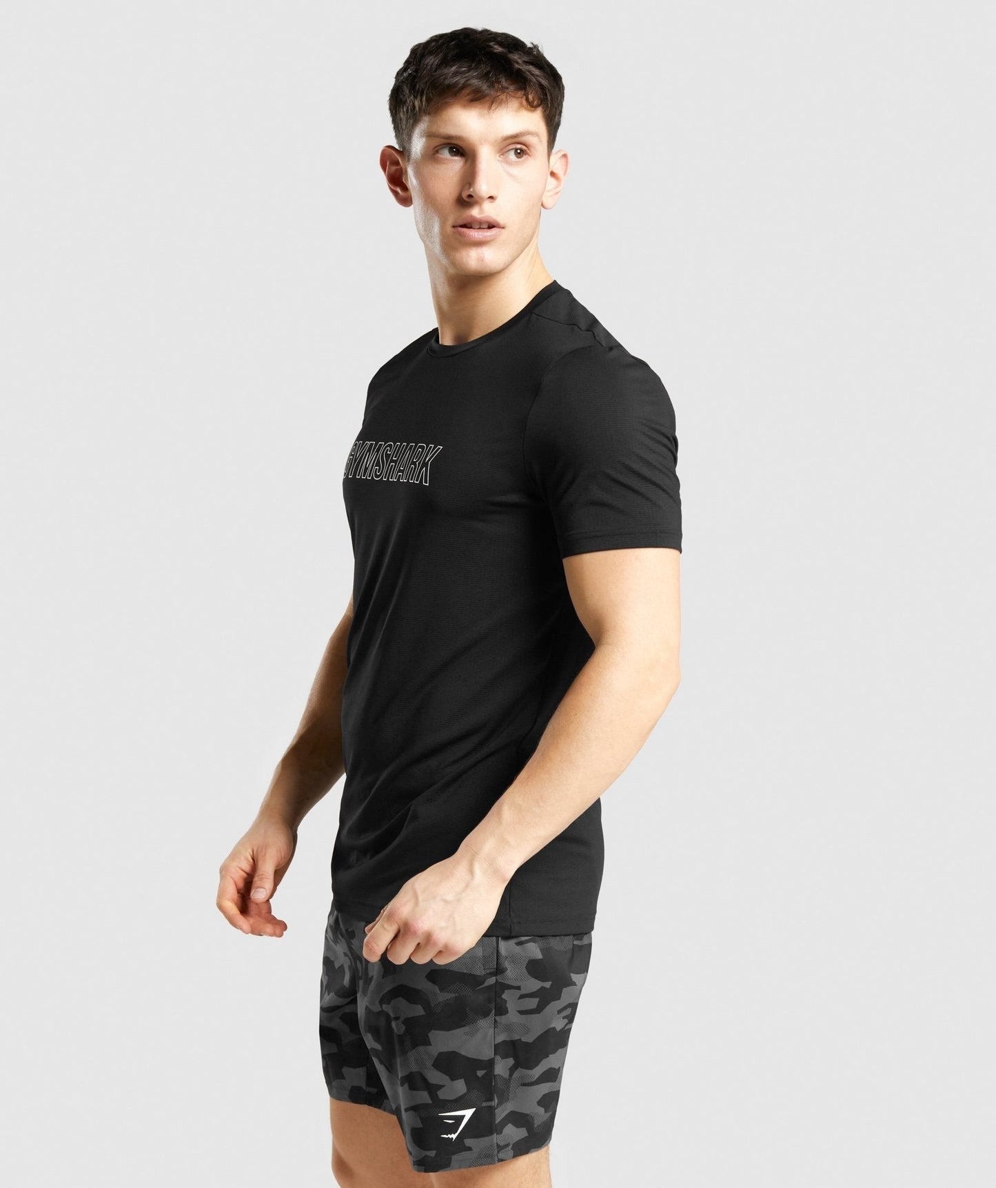 Gymshark Arrival Graphic T-Shirt - Black