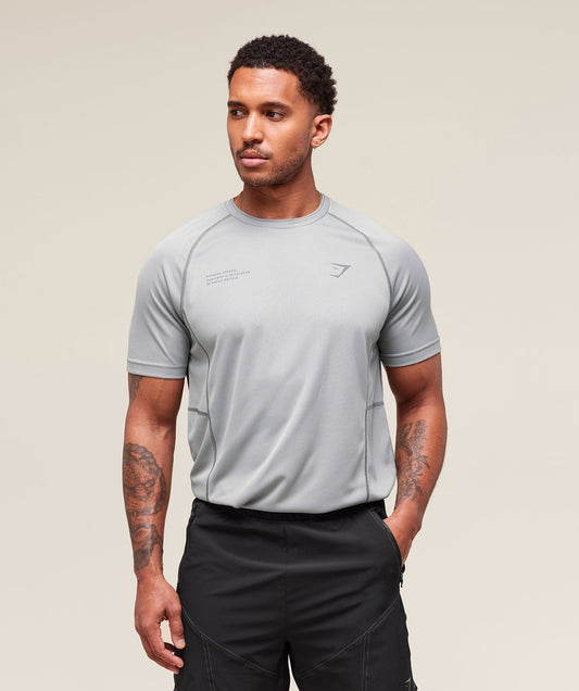Gymshark Tactical T-Shirt - Smokey Grey