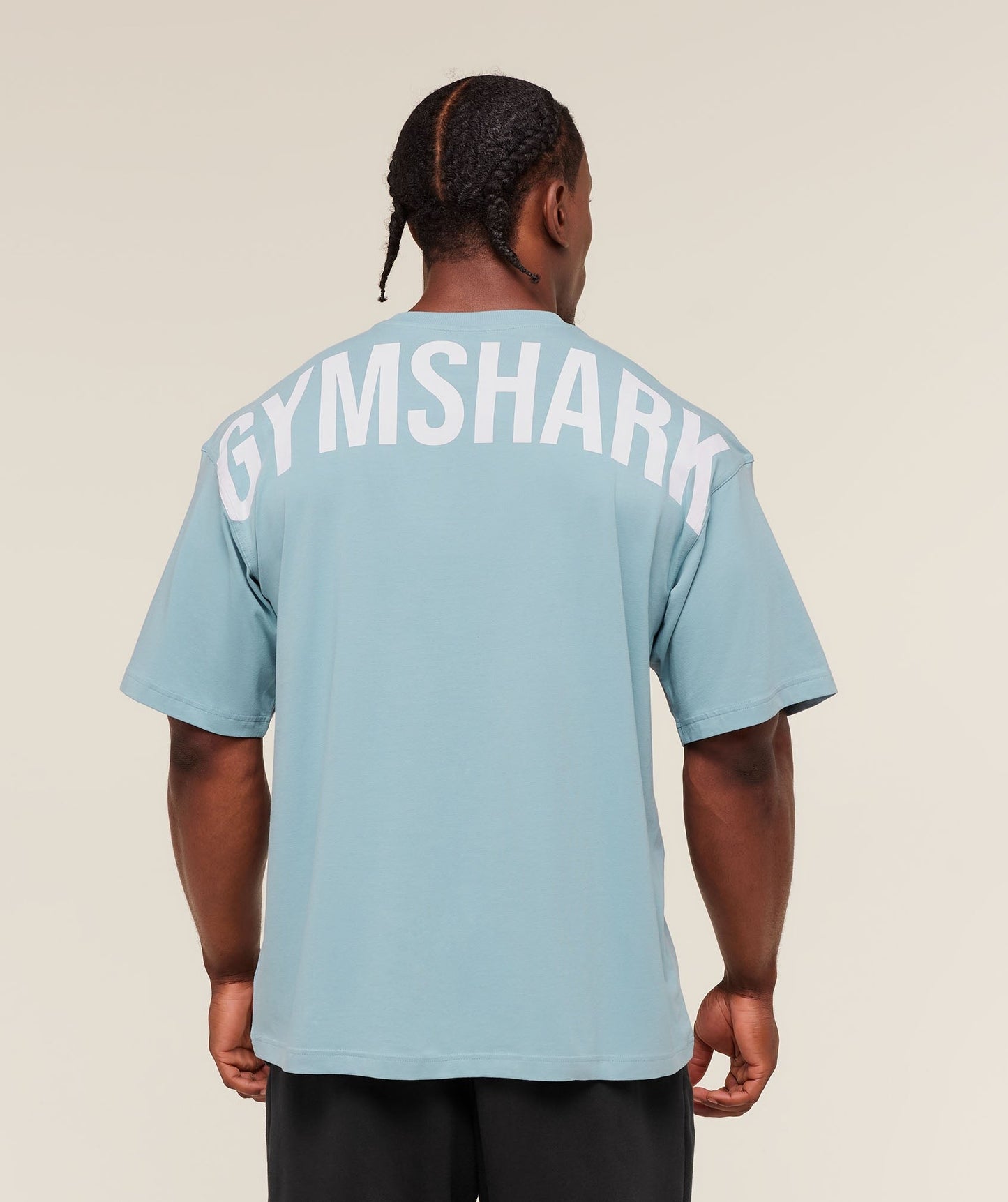 Gymshark Power T-Shirt - Bench Blue