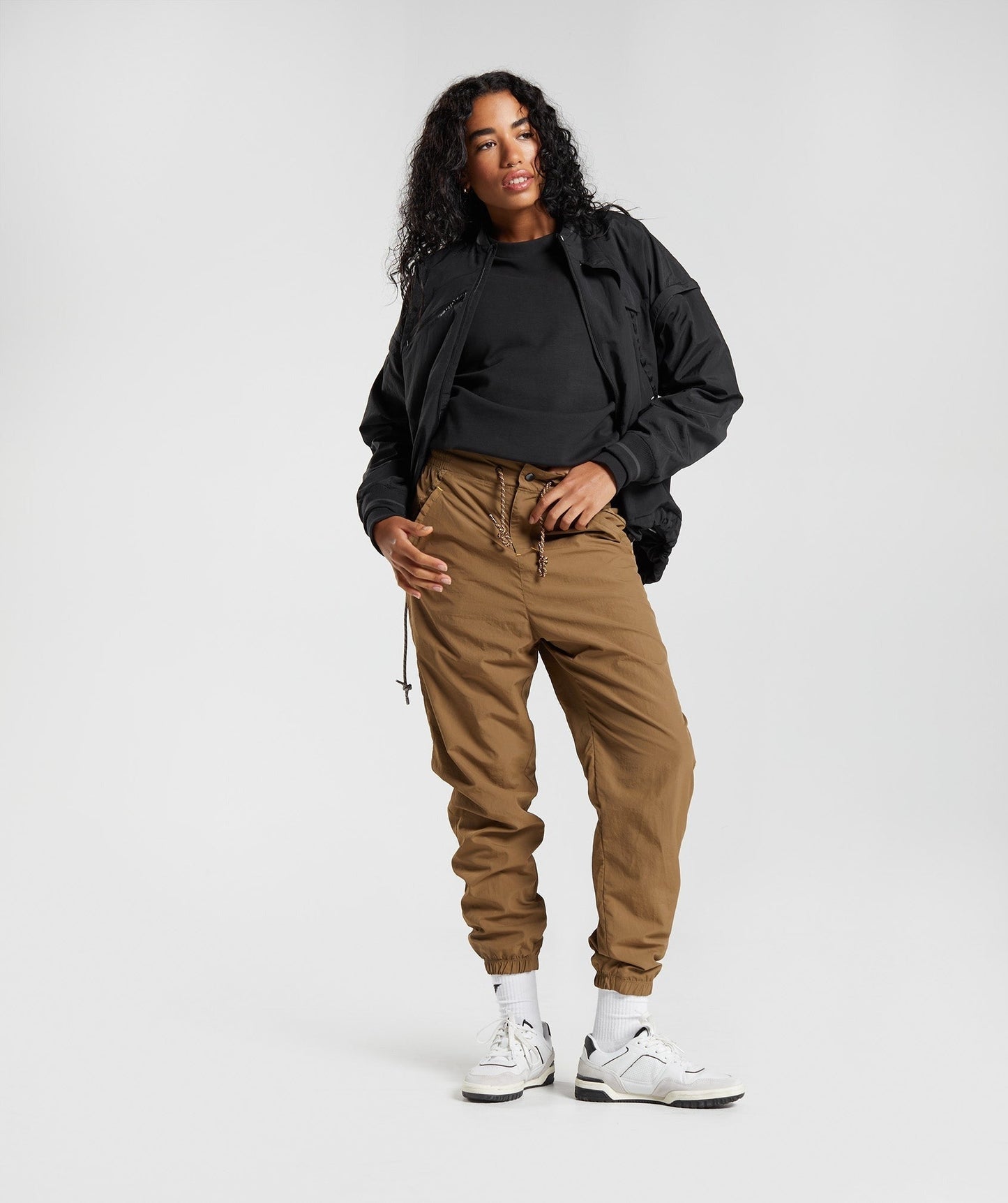 Gymshark Retake Track Joggers - Puddle Brown